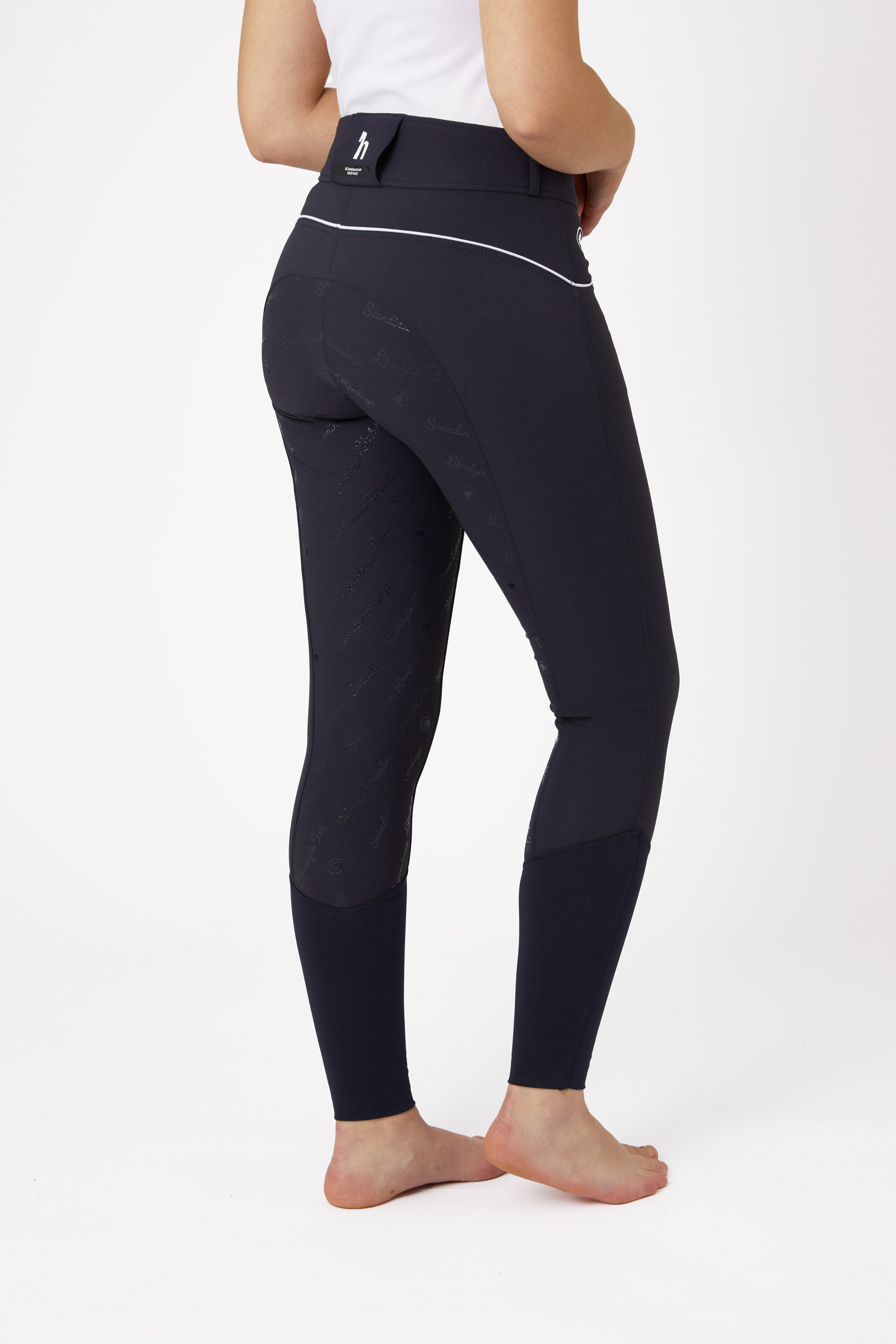 Horze Nordic Performance Damen-Vollbesatzreithose mit Silikongrip, UPF 50+