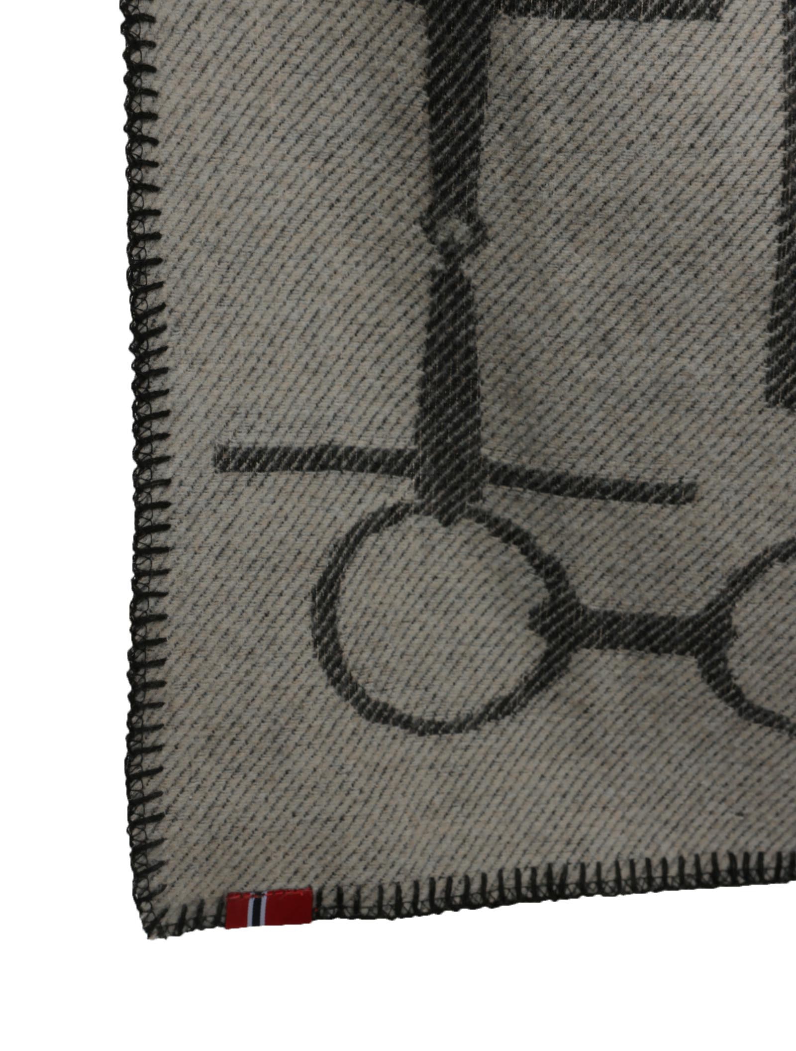 B Vertigo gemusterte Decke mit Pferd & Gebiss