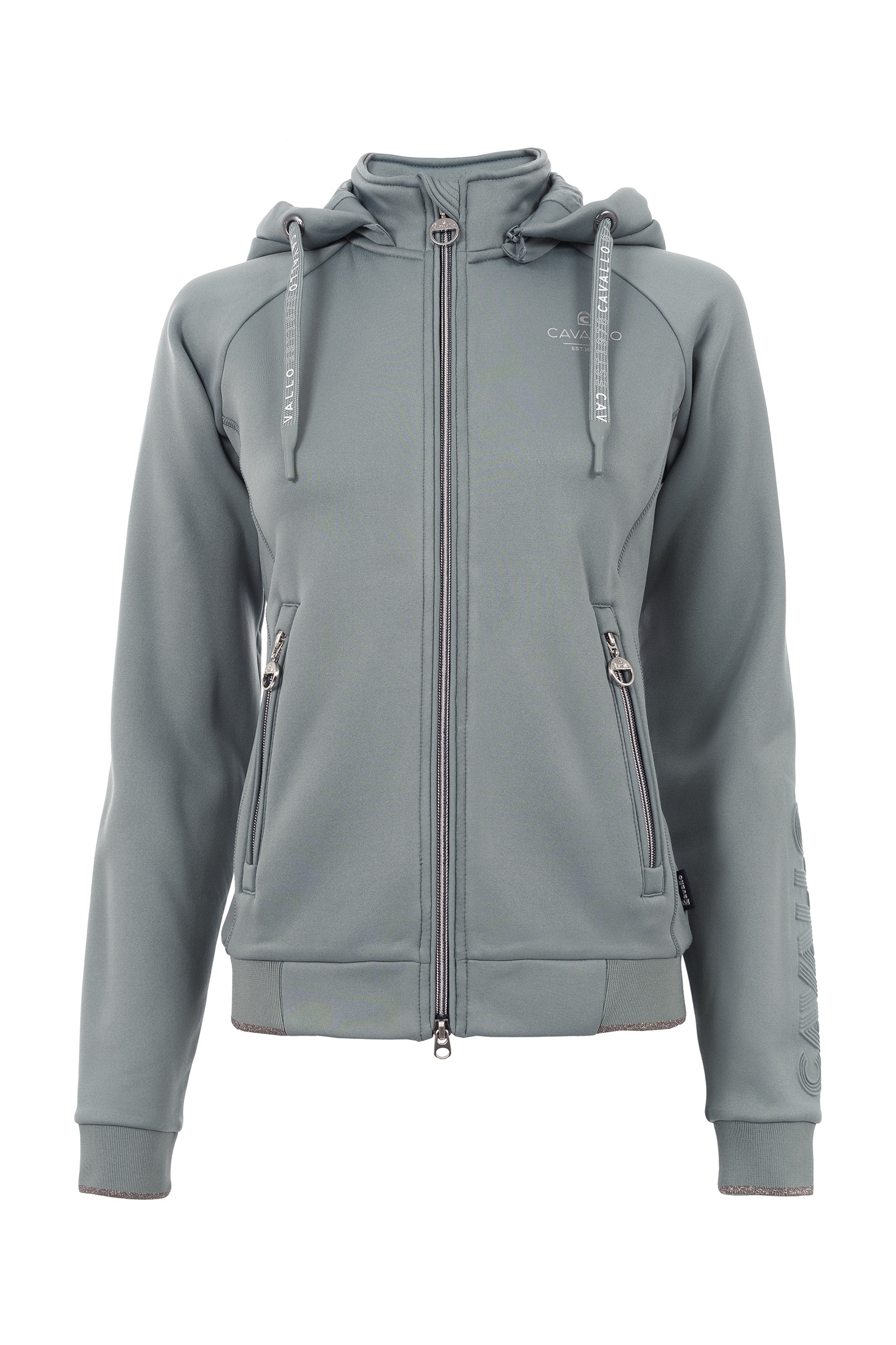 Mint light green Cavallo CAVALELISEA Damen Fleecejacke