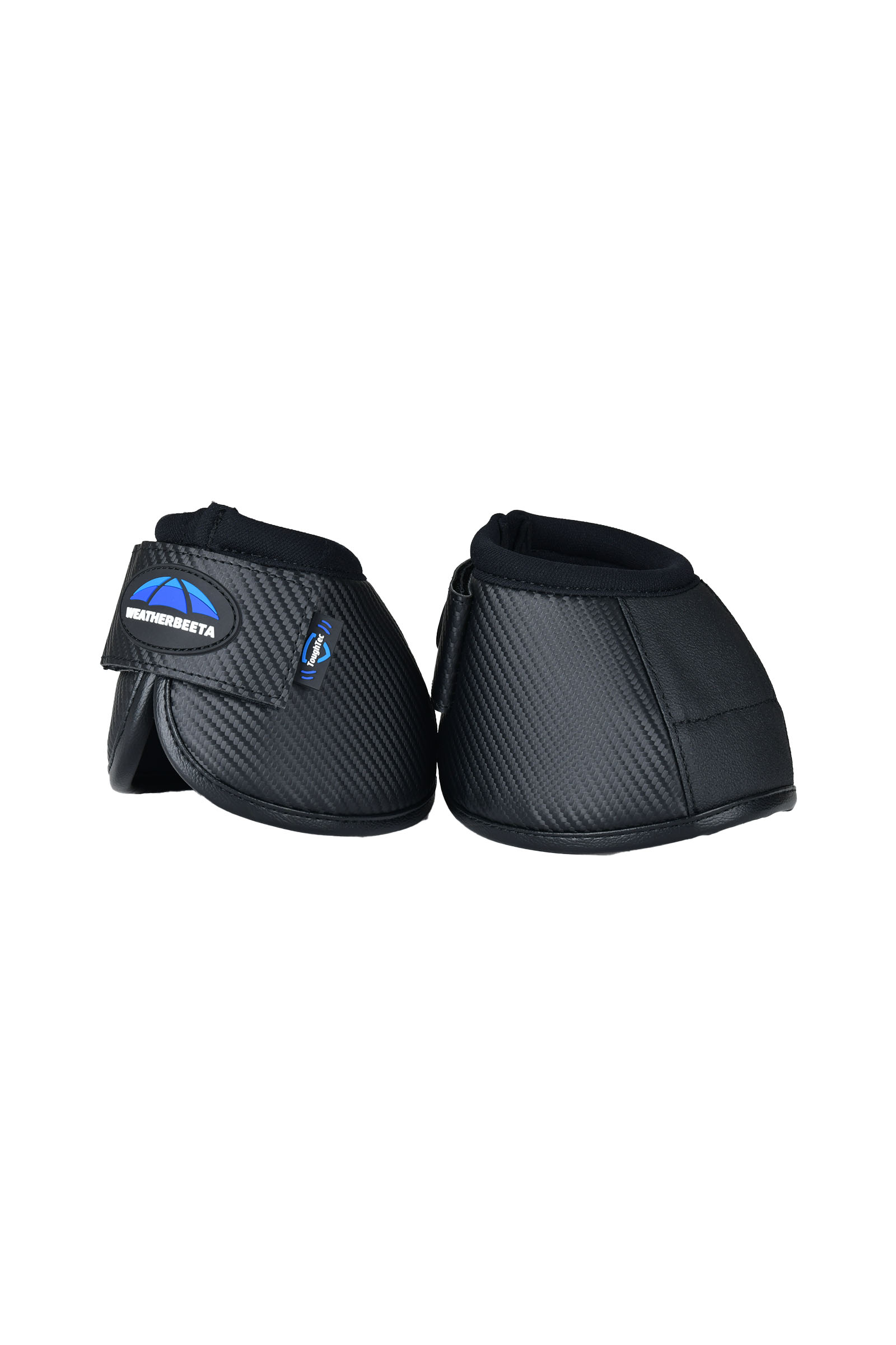 Black Weatherbeeta Tough-Tec anatomische Hufglocken