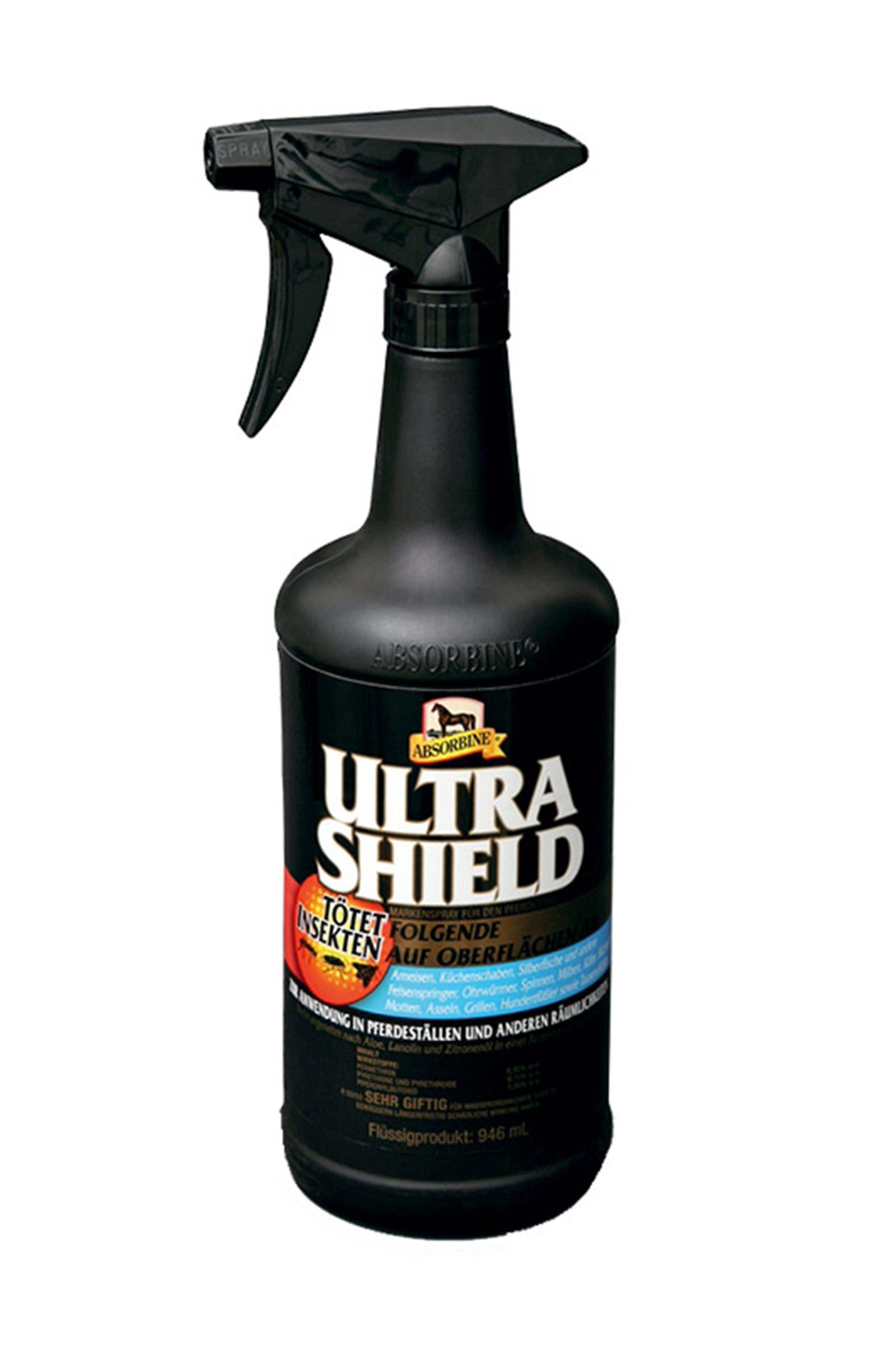 Absorbine Ultra Shield Black, Fliegenspray, 946ml