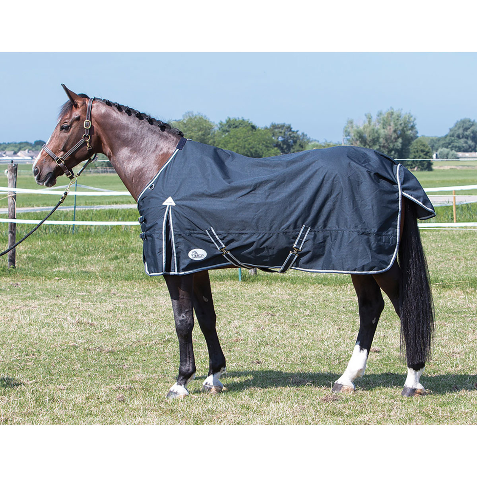 Harry's Horse Thor rug 0gr ebony , TC lining