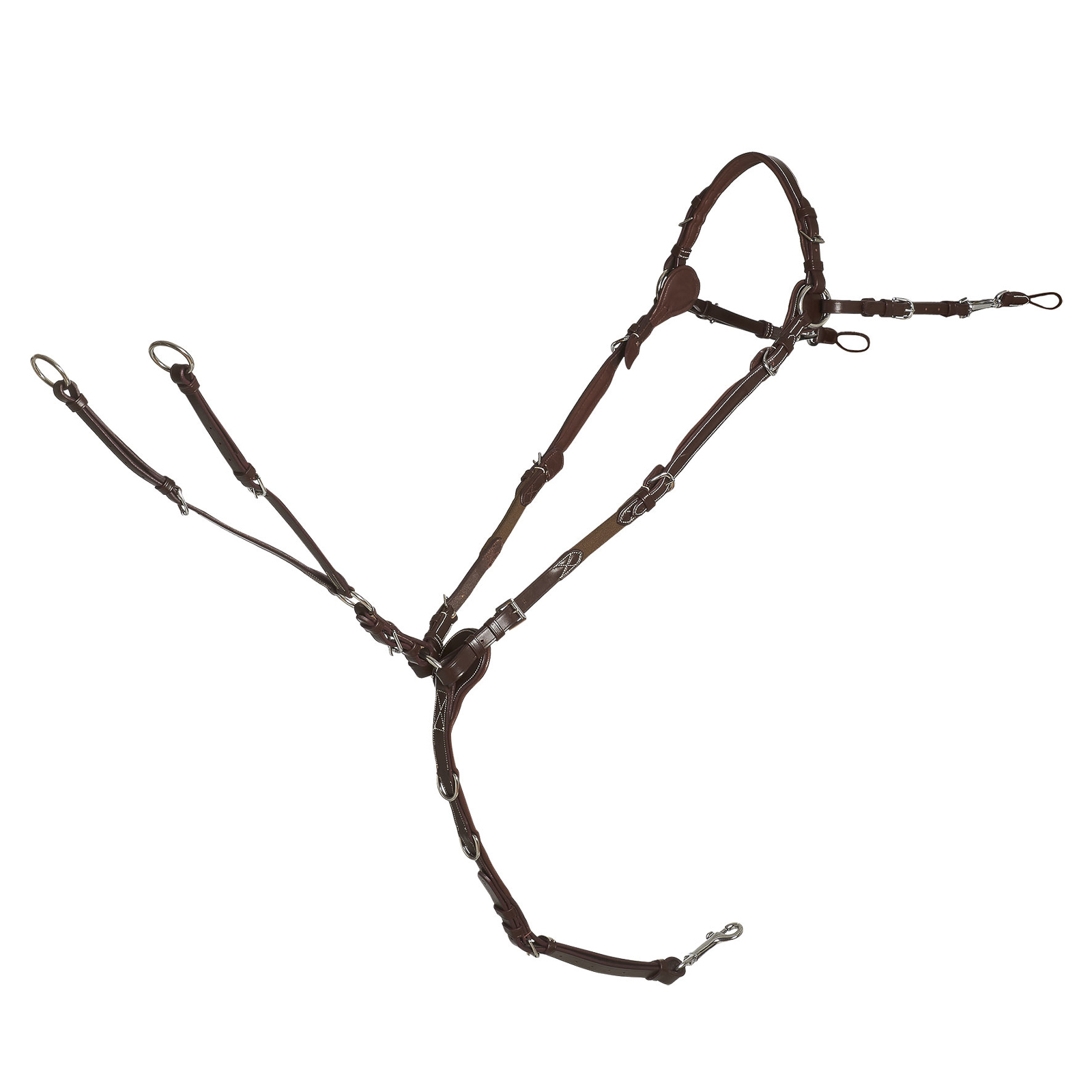 royal oak/cream/silver Schockemöhle Sports Sevilla Select Vorderzeug