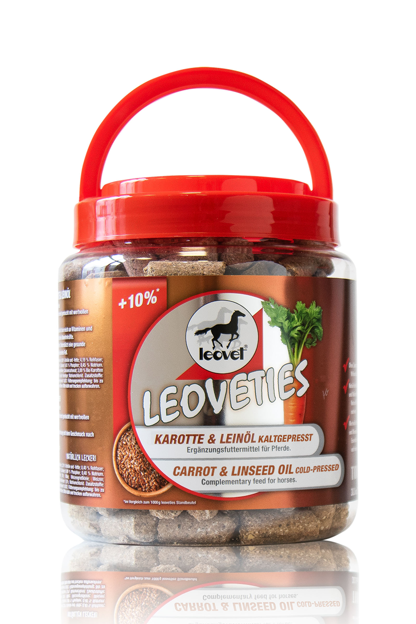 Leovet Leoveties Karotte & Leinöl kaltgepresst, 1,1 kg