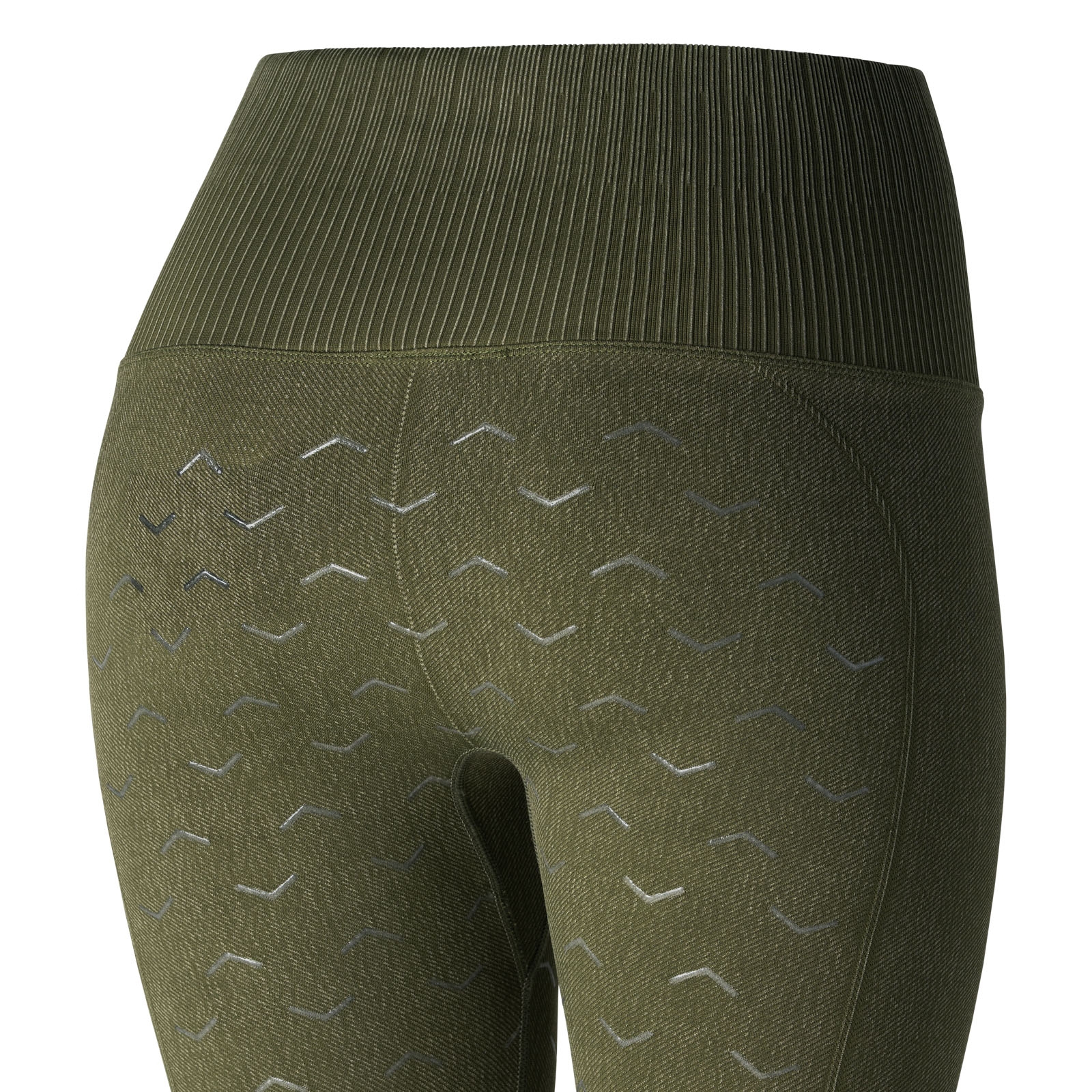 Horze Vanessa Reitleggings mit Vollbesatz, Nahtlos in Jeansoptik