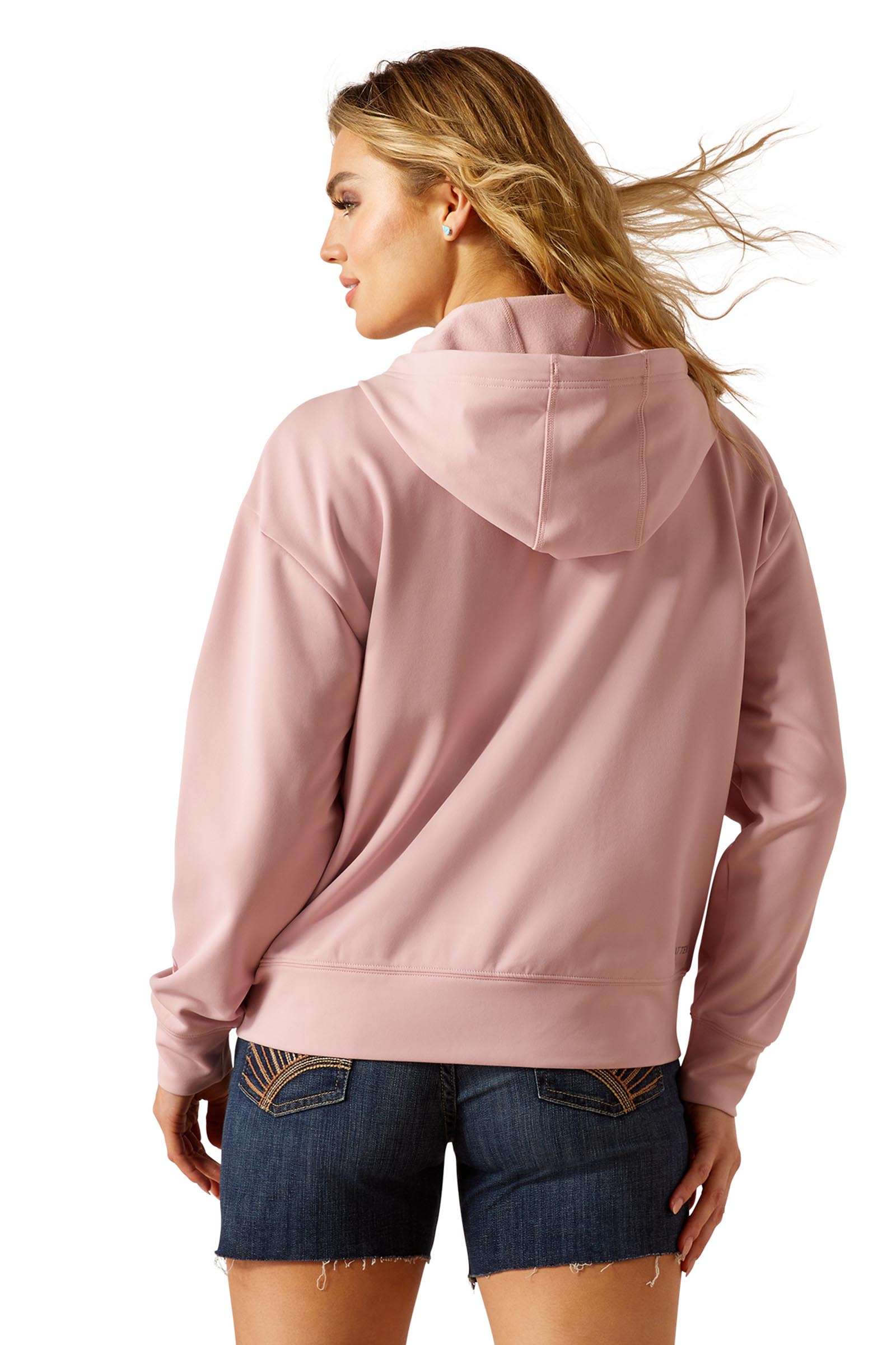 Ariat Breeze Damen Hoodie mit durchgehendem Rei&szlig;verschluss