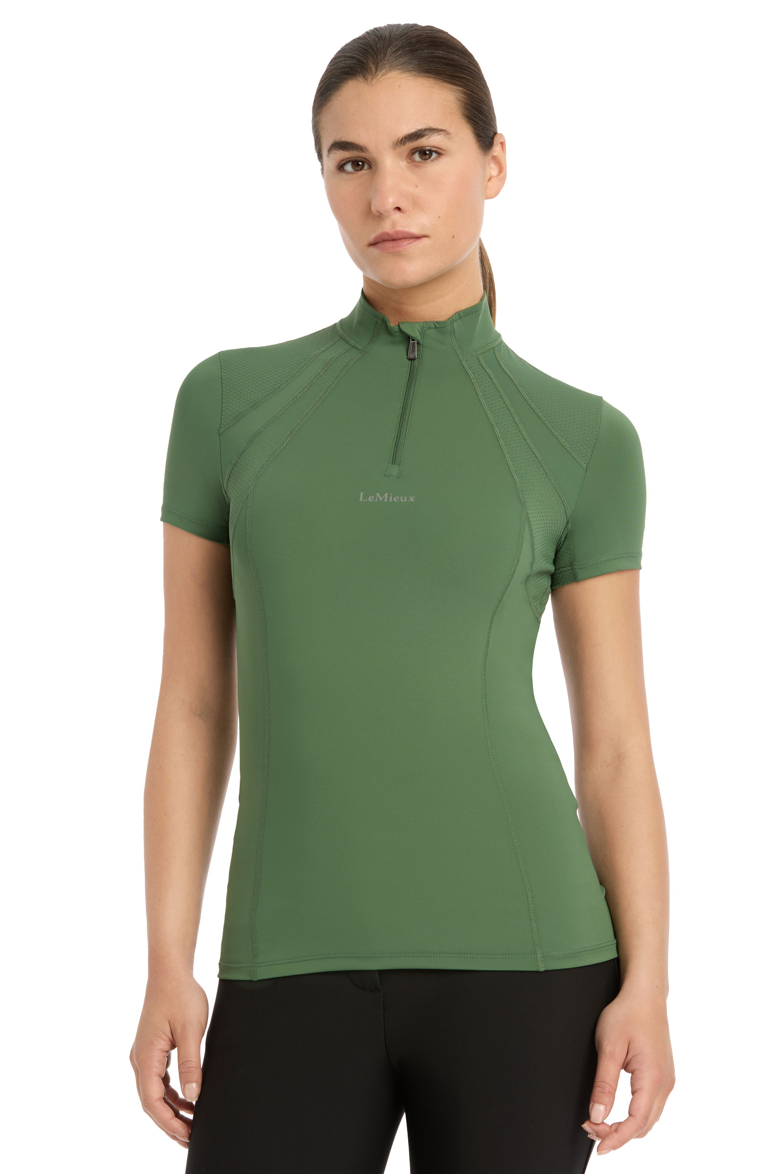 Hunter Green LeMieux Damen Mia Mesh Base Layer