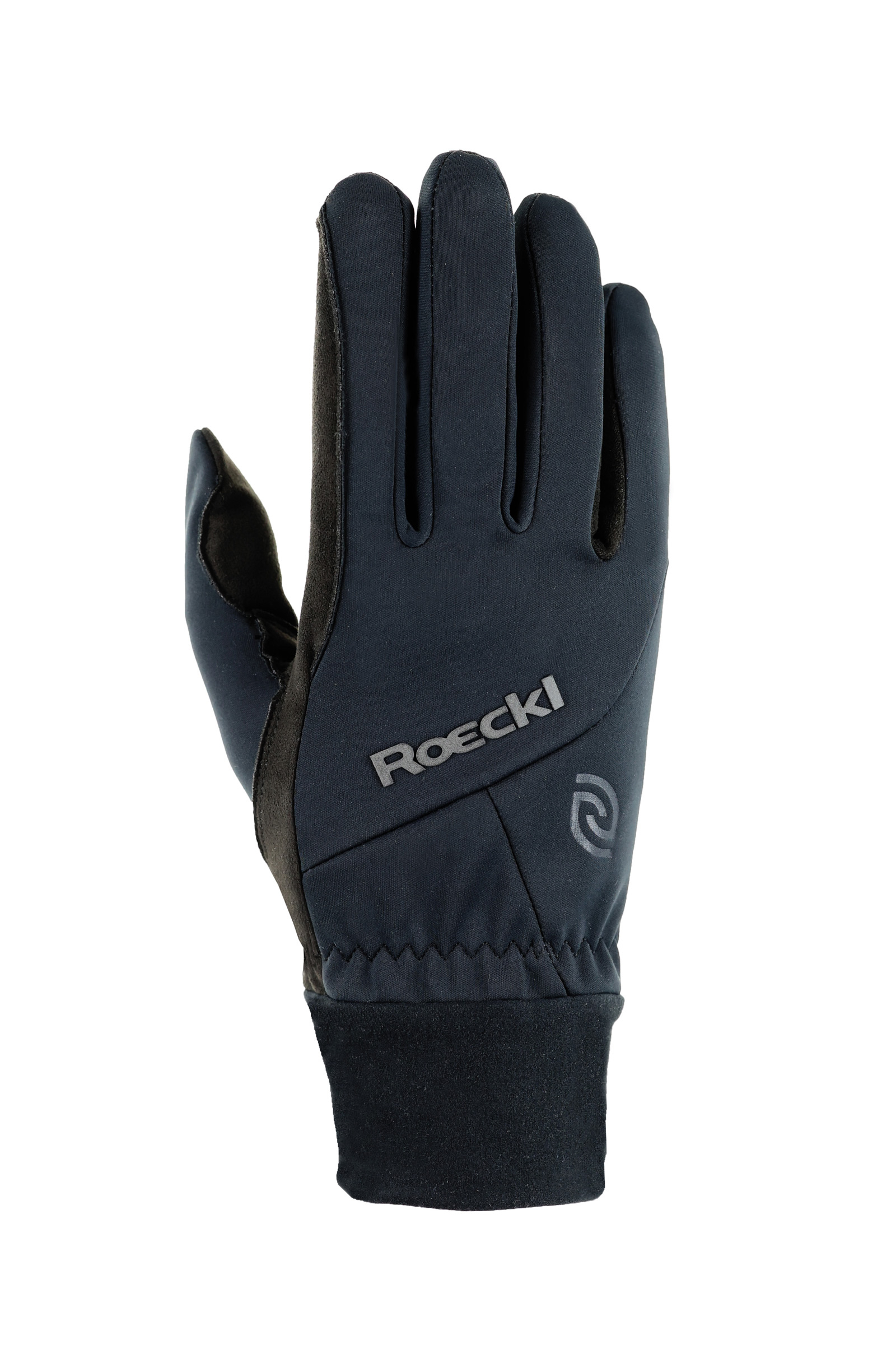 Black Roeckl Eco Series Wilber Riding Gloves
