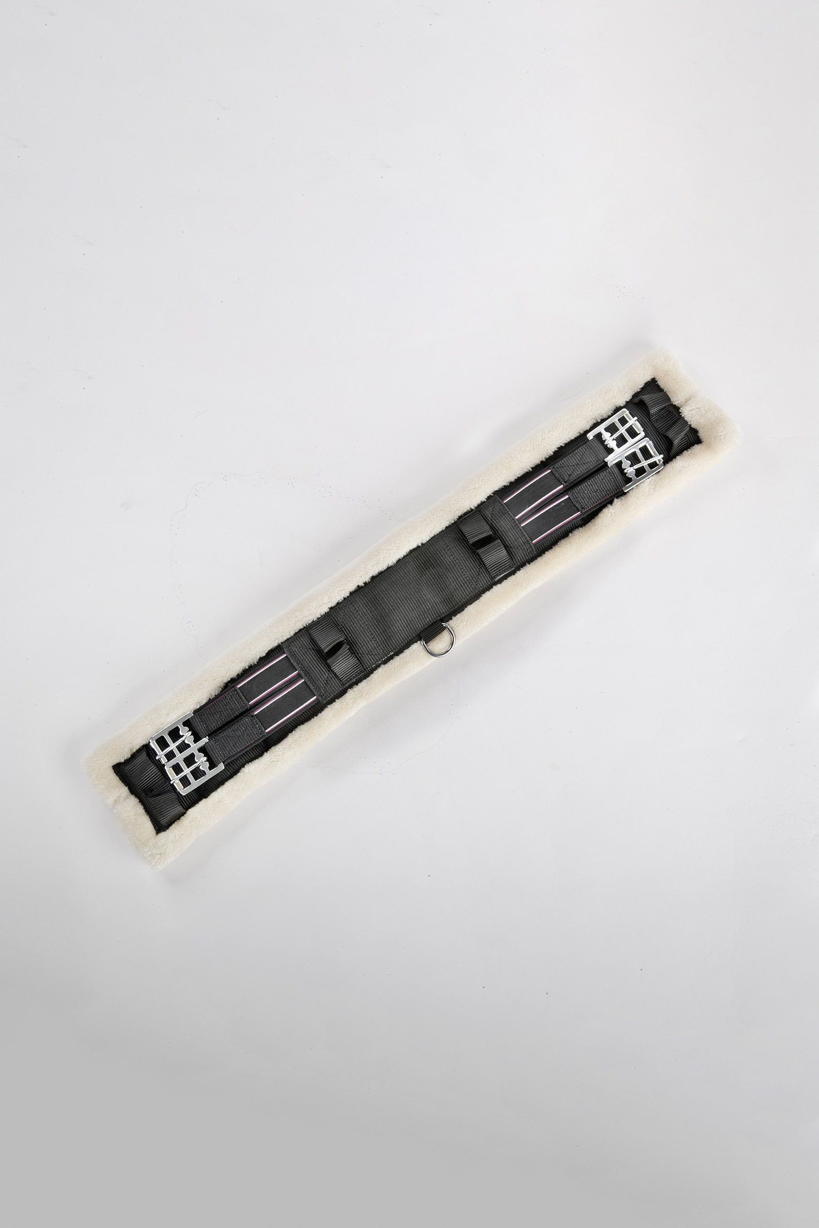 USG Nylon Dressurgurt mit Kunstfellpolsterung