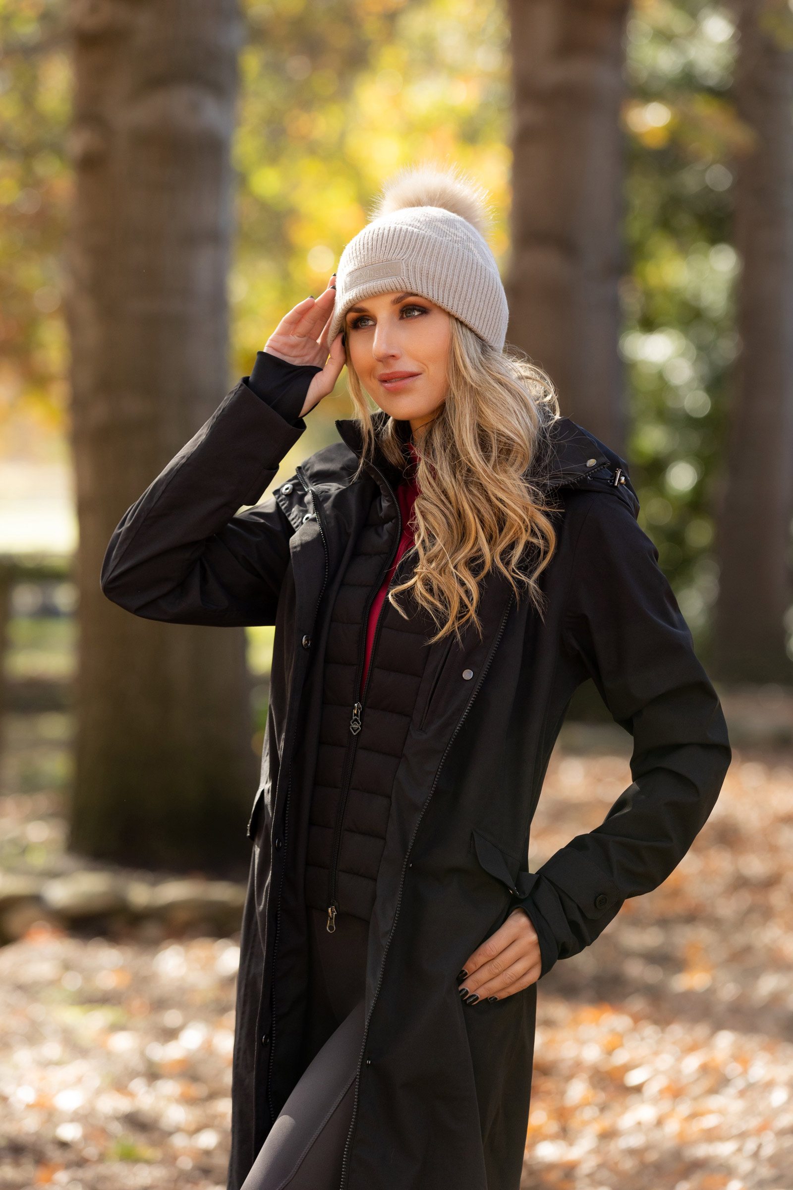 LeMieux Amelie wasserdichter, leichter Reitmantel für DamenLeMieux Amelie leichter, wasserdichter Damen Reitmantel