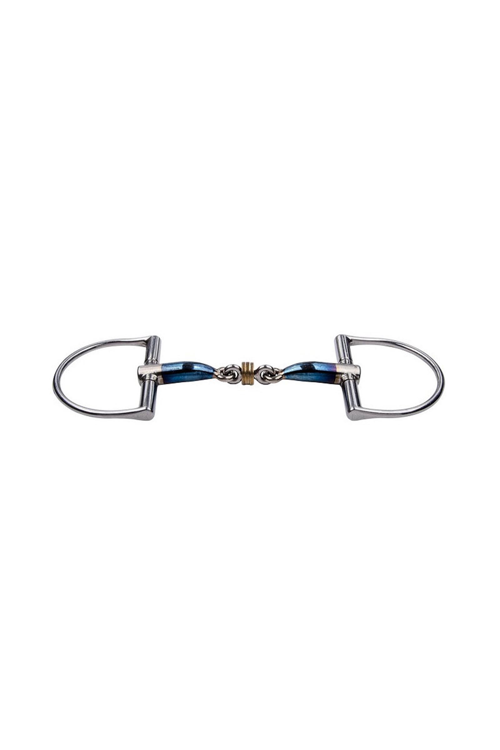 Trust Equestrian Sweet Iron D-Ring Gebiss Kuperrollen