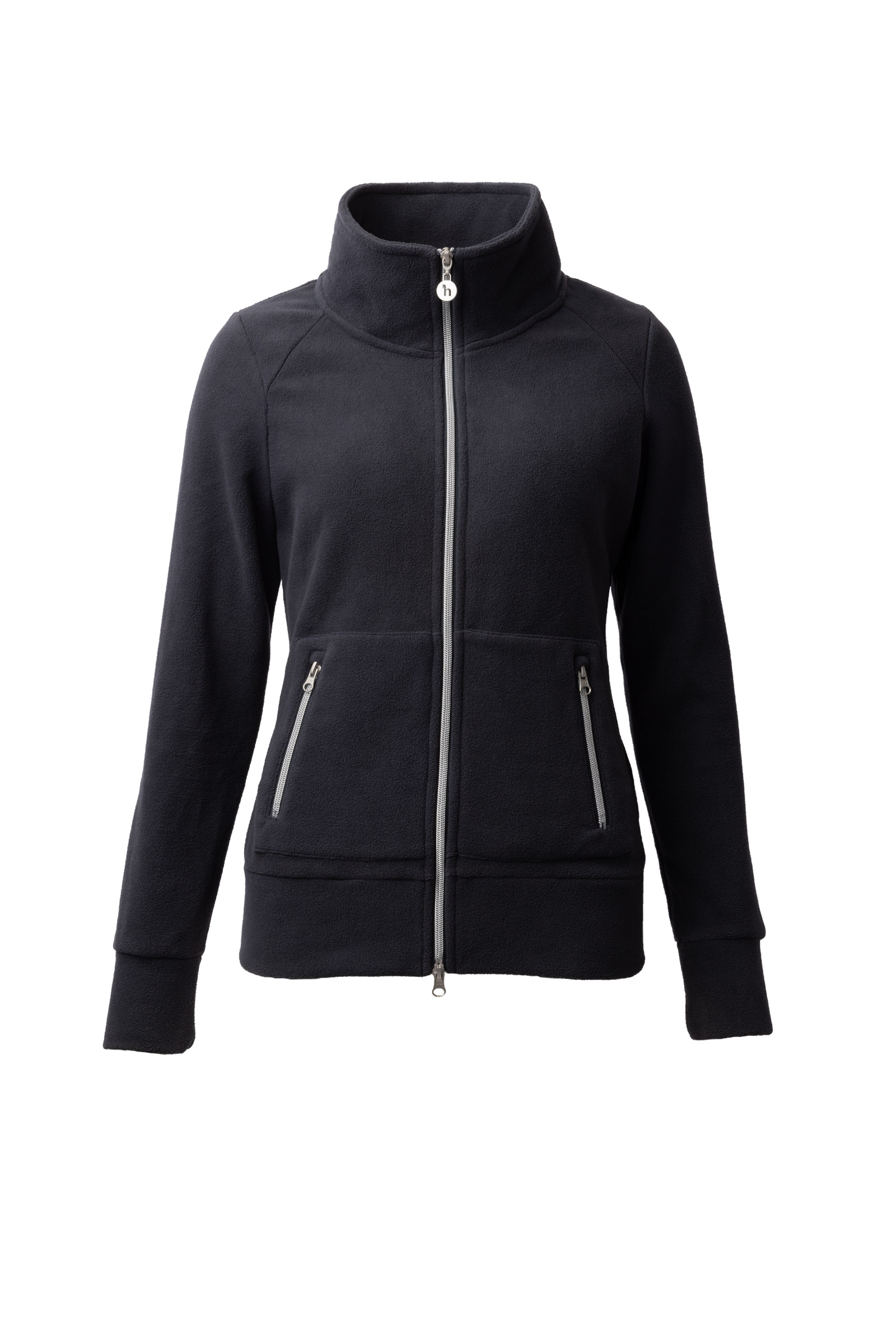 Dark Navy Horze Ellie Damen Fleece Reitjacke