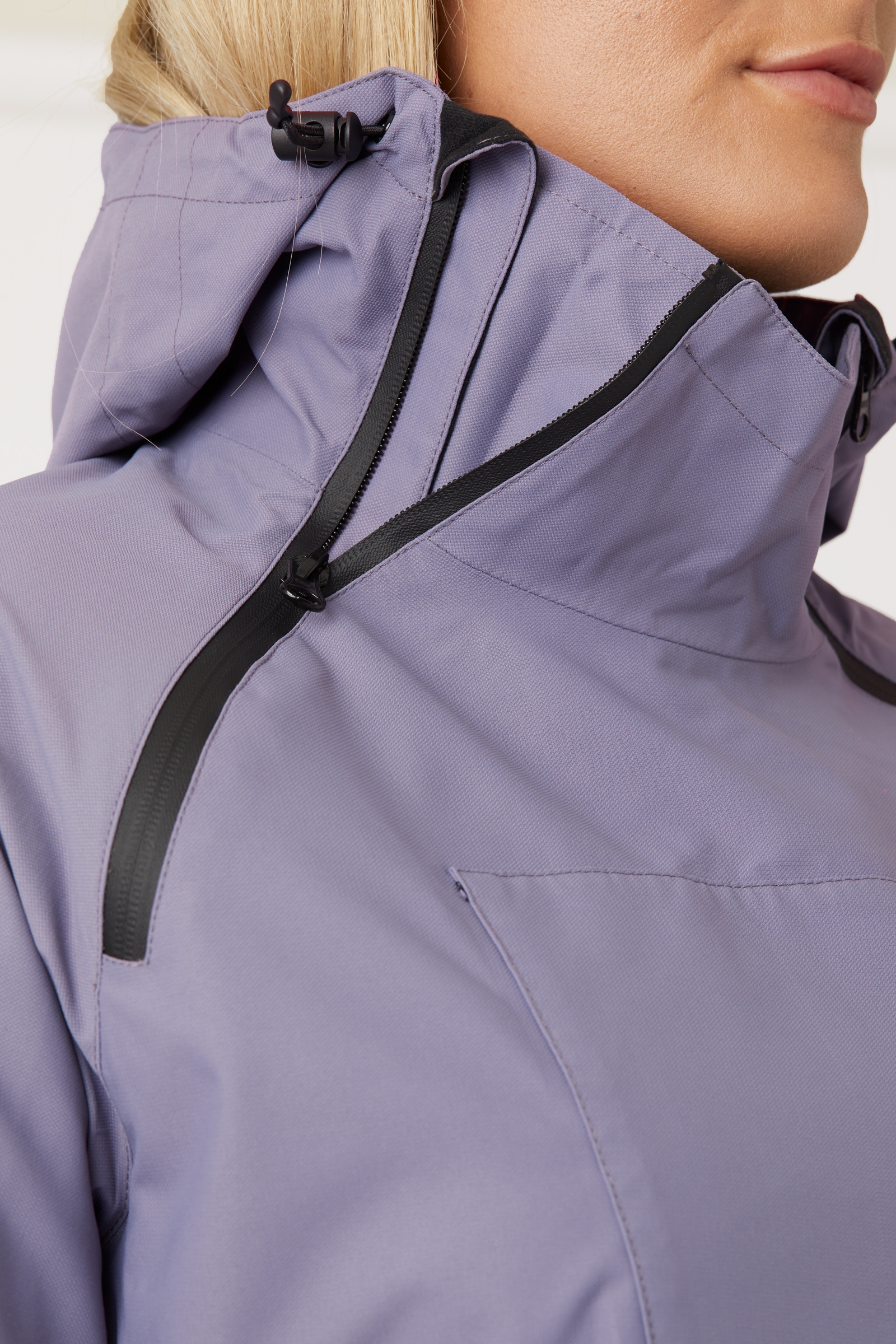 Horze Ayla Damen Regenjacke mit Reißverschlüssen