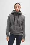 Boss Riva Teddy Hybrid Zip Hoodie 