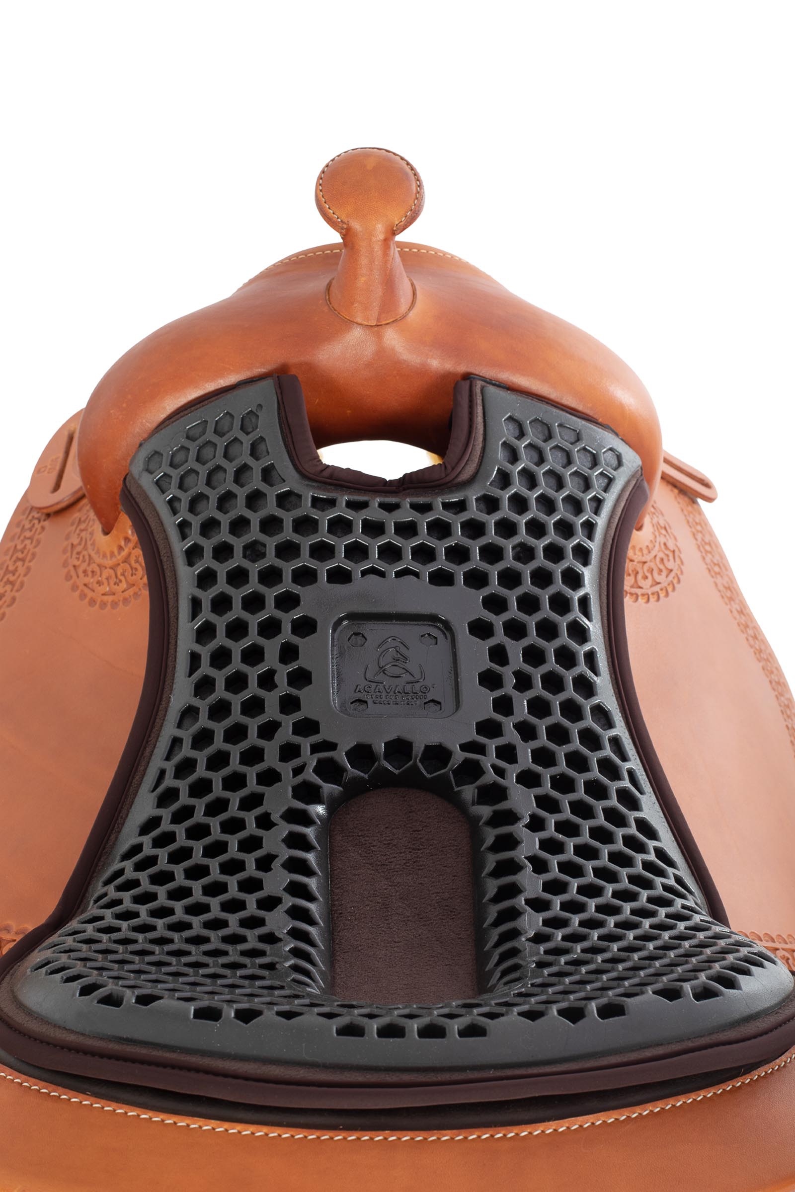 Acavallo Ortho-Stei&szlig;bein Sattelschoner Western Hexa Gel-Out Dri-Lex, 20 mm  