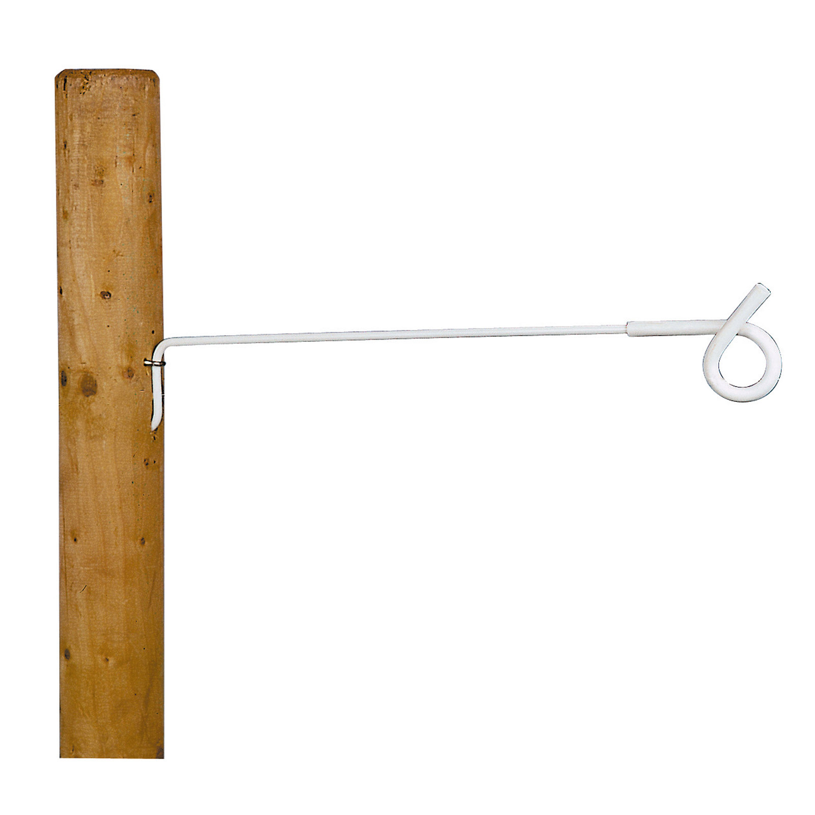 Farm Patrol Vorbau-Ösenisolator weiß 40cm Stütze, 10 stk