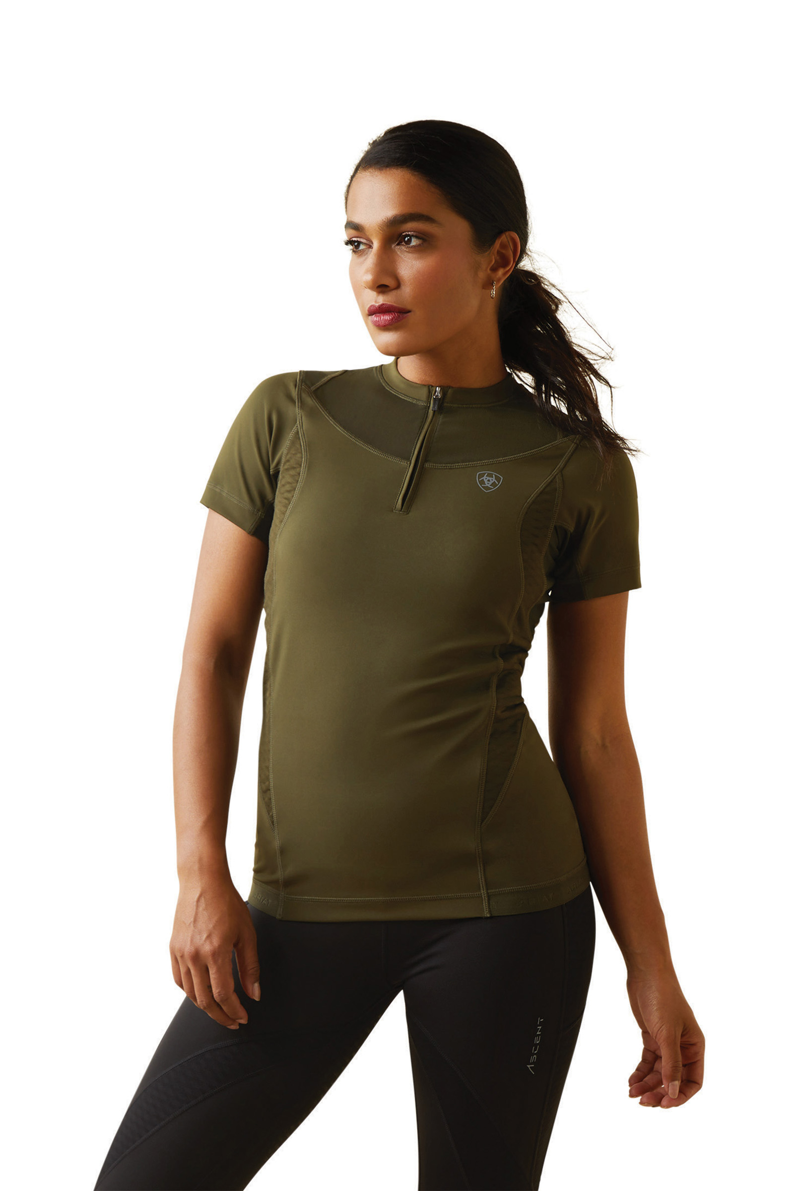 Racing Green Ariat Ascent Crew Baselayer