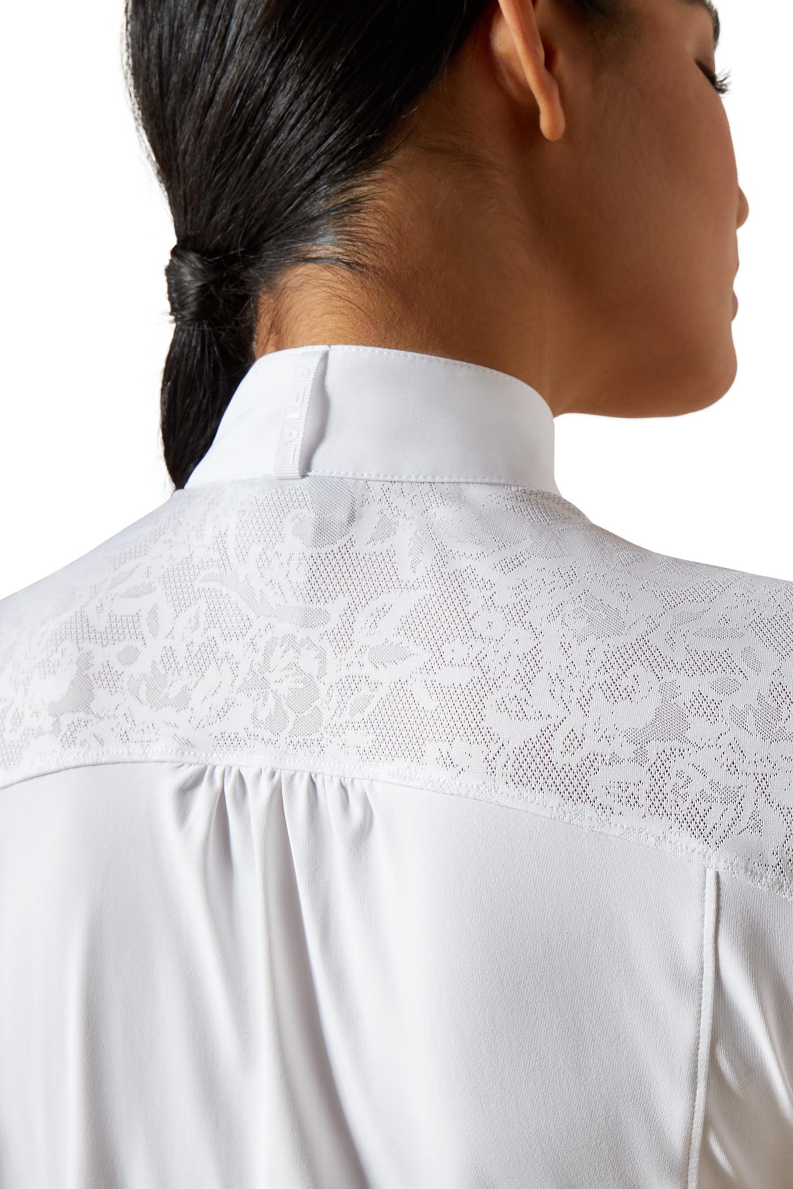 Ariat Bellatrix Damen-Turniershirt mit kurzen Ärmeln