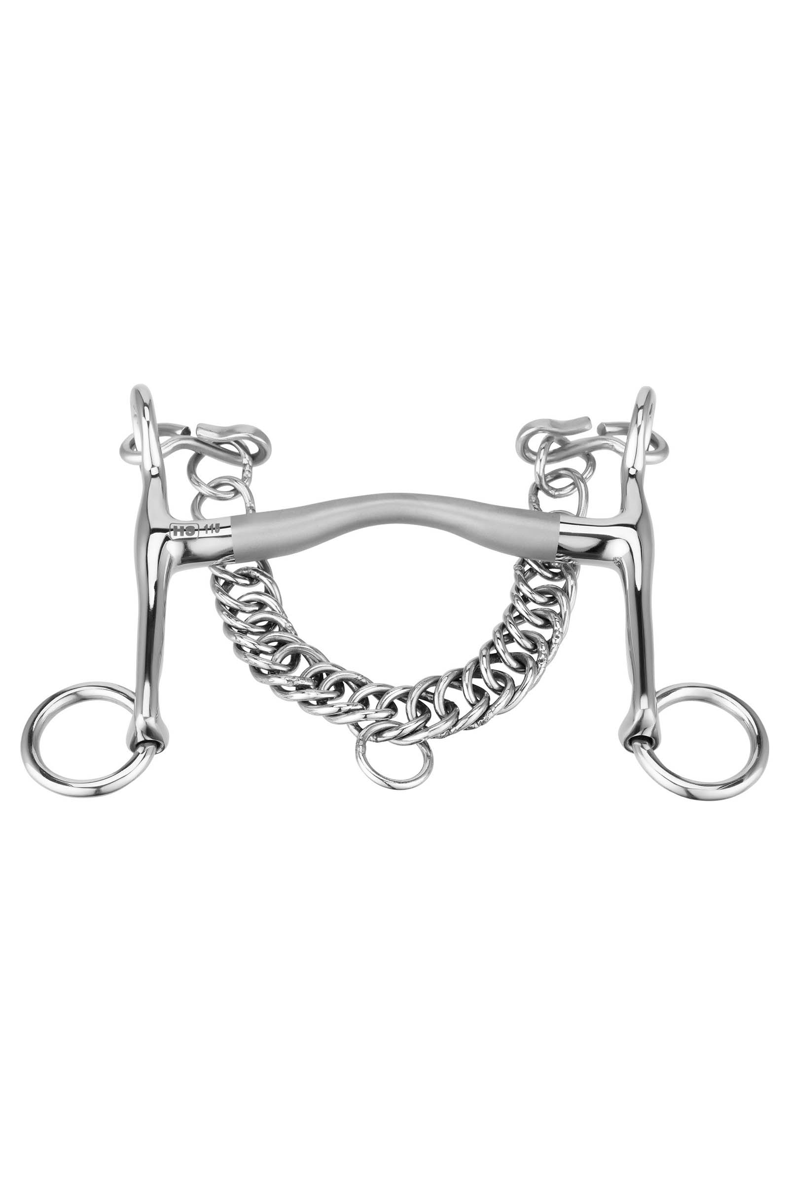 Sprenger Satinox Reitkandare, 12mm, 5cm Anzüge