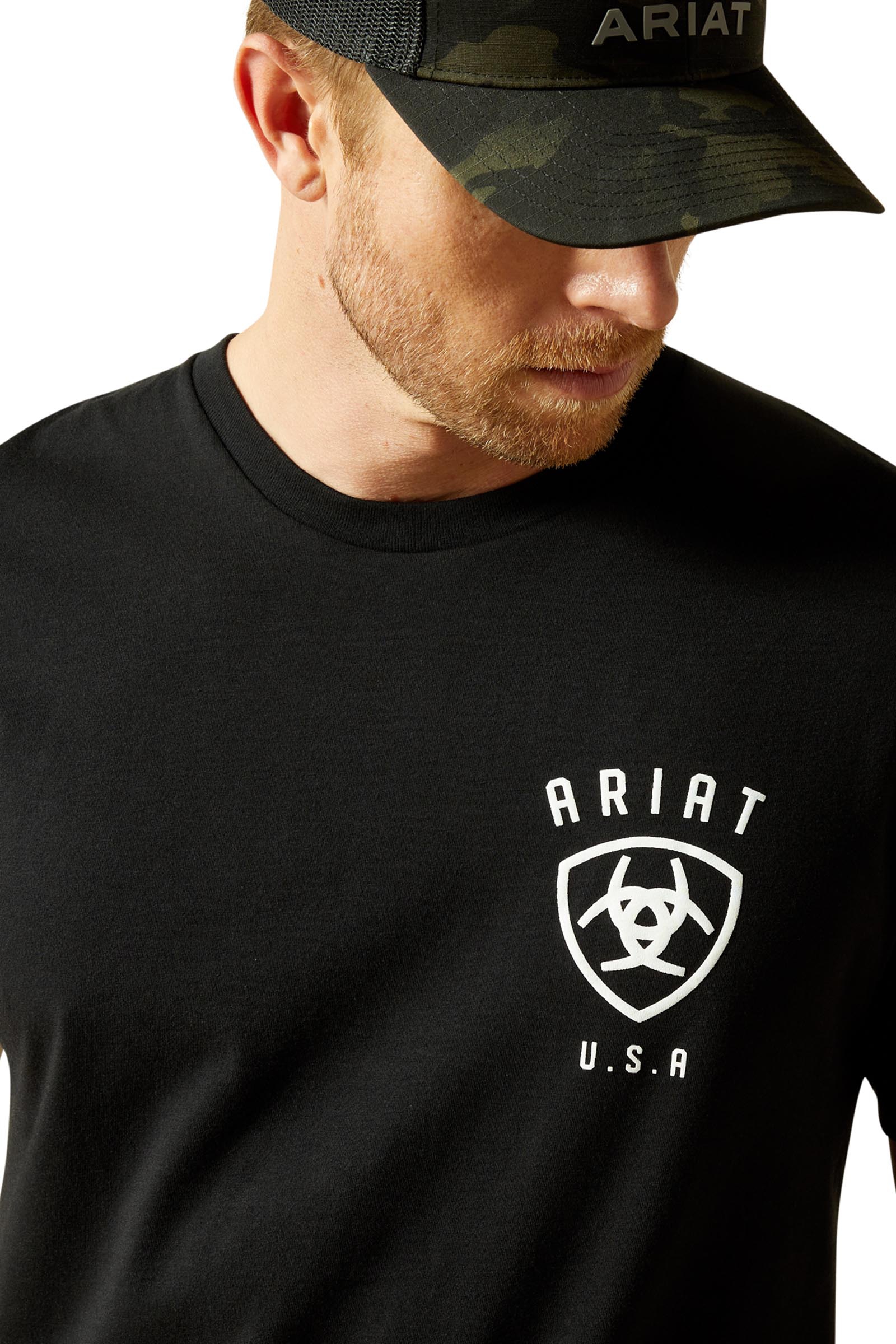 Ariat Faded Bull Herren T-Shirt