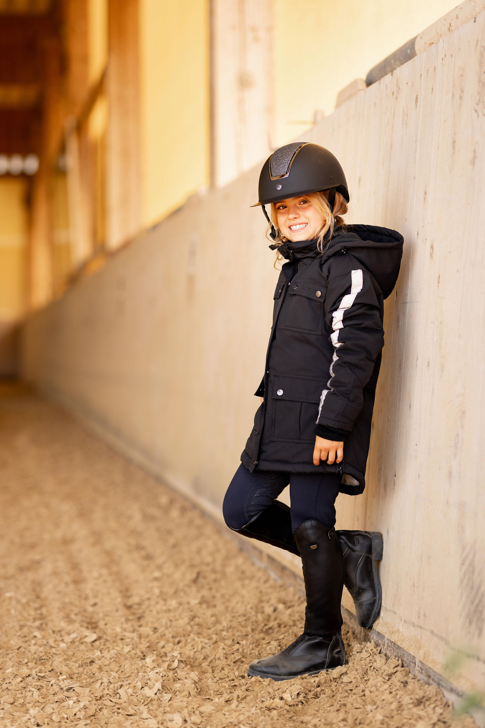 Horze WinterRider Kinder Reitjacke
