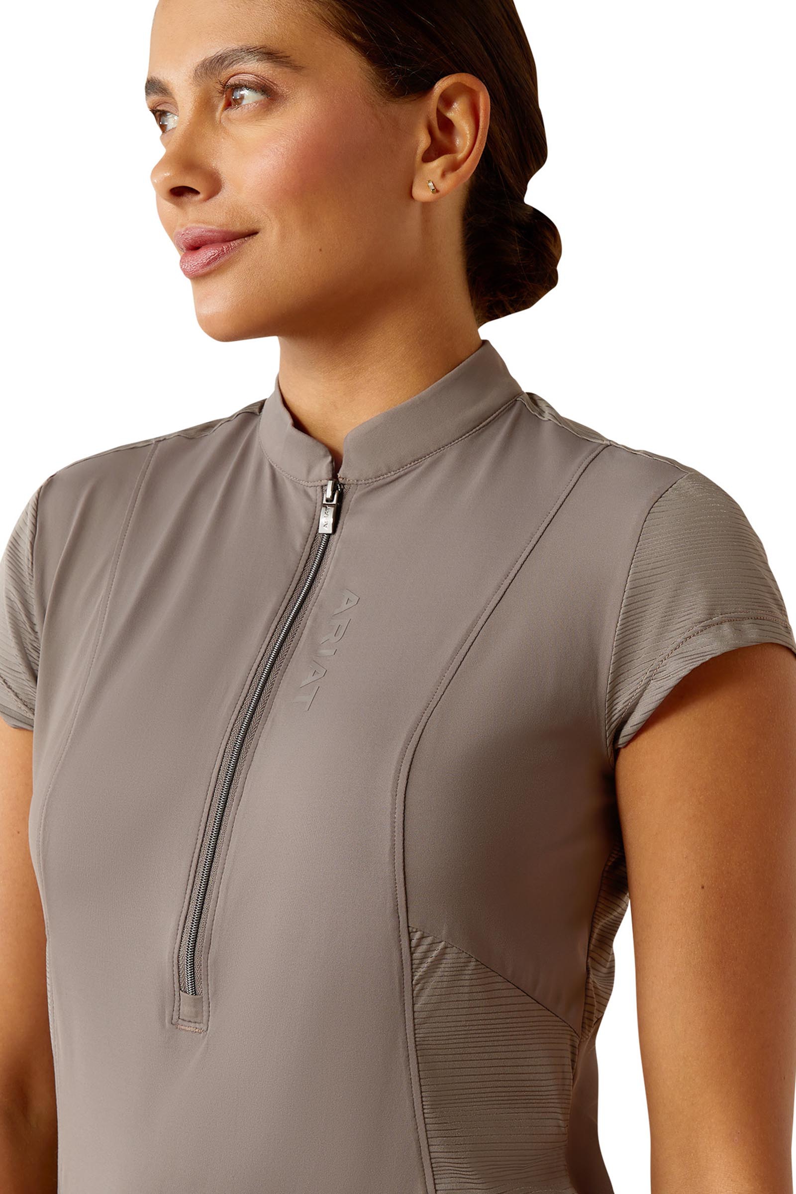 Ariat Breathe Damen Baselayer mit 1/2 Reißverschluss