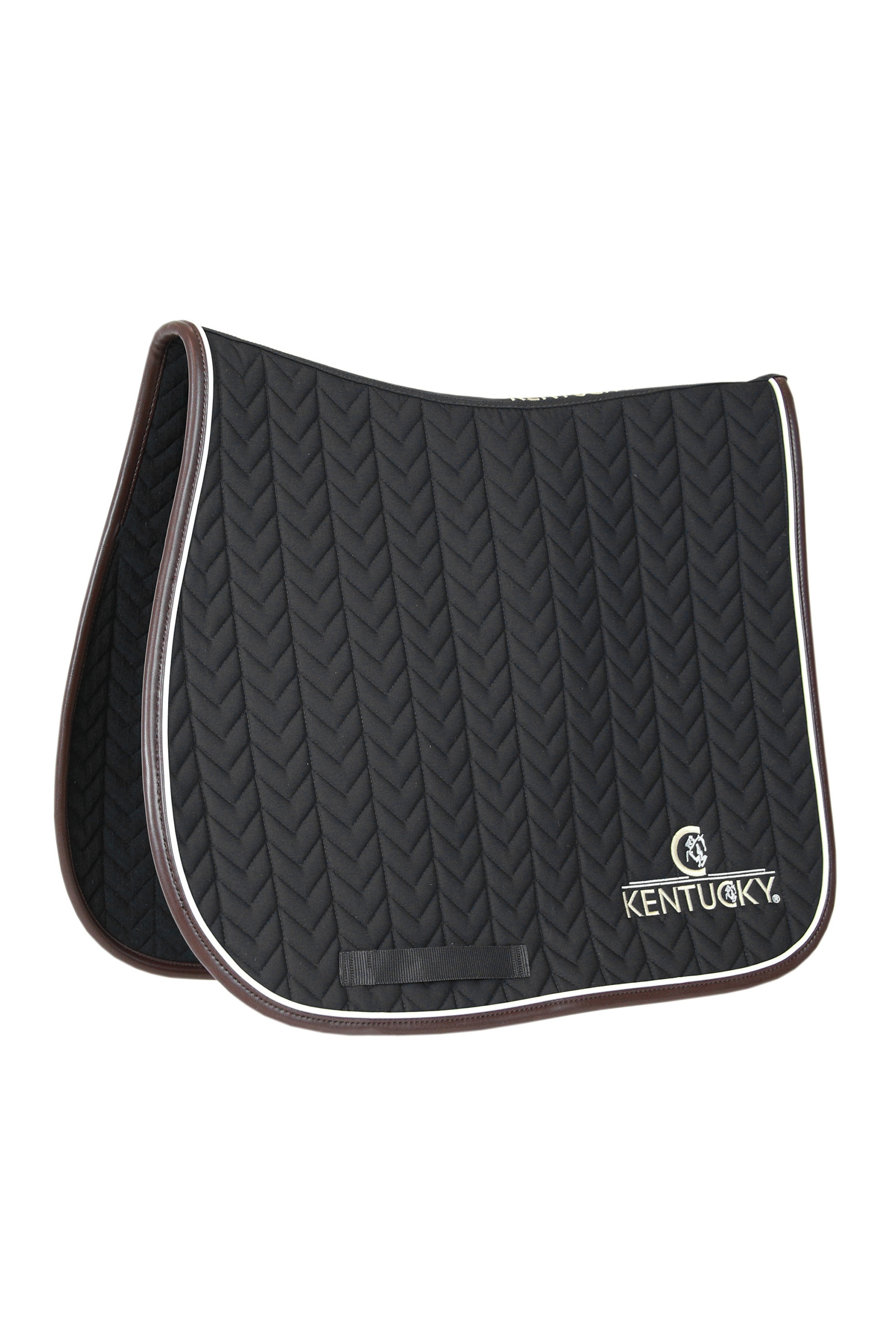 Kentucky Horsewear Springschabracke Leather Fishbone