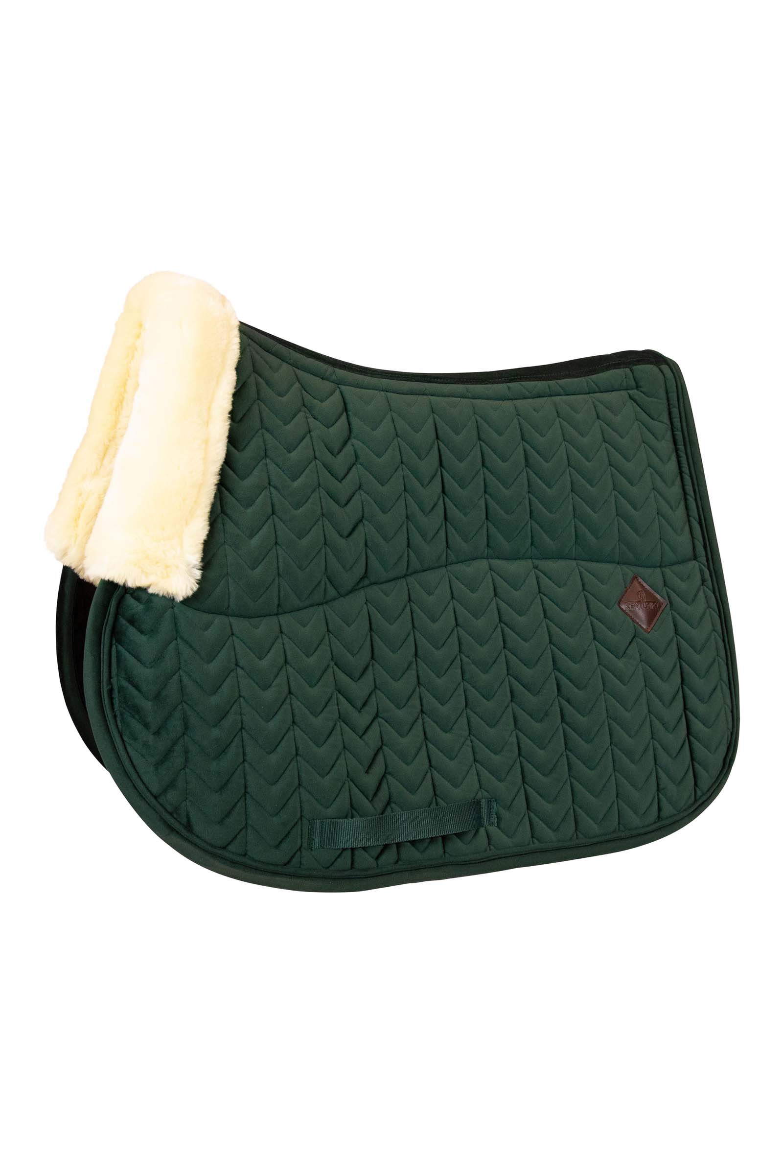 Ponderosa Pine Dark green Kentucky Horsewear Velvet Skin Friendly Springschabracke