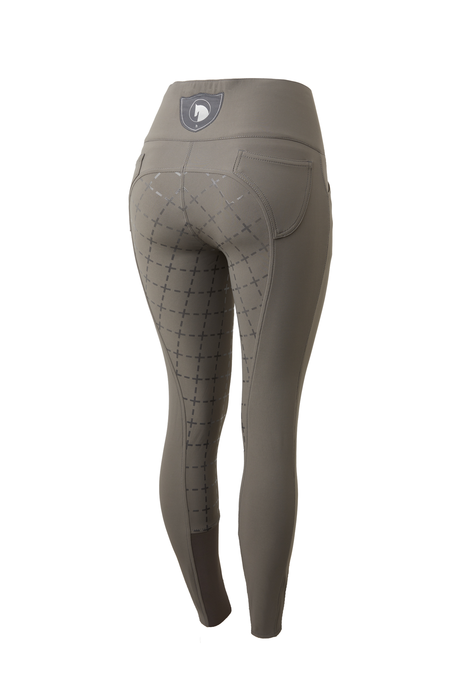 Horze Desiree Damenreithose mit hohem Bund und Silikongrip-Vollbesatz, UPF 50+