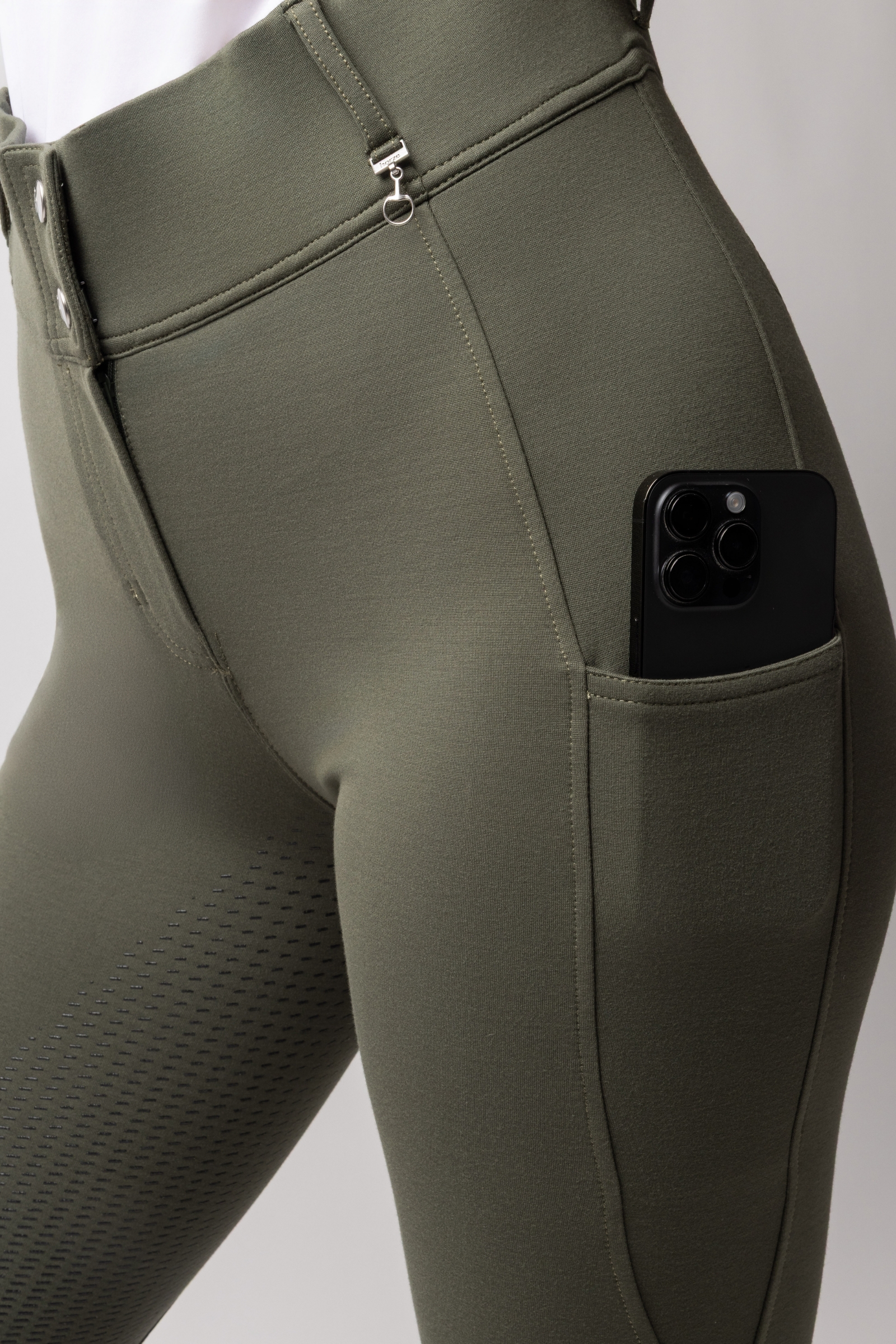 Horze Mira Damen Reithose mit Vollbesatz und hohem Bund