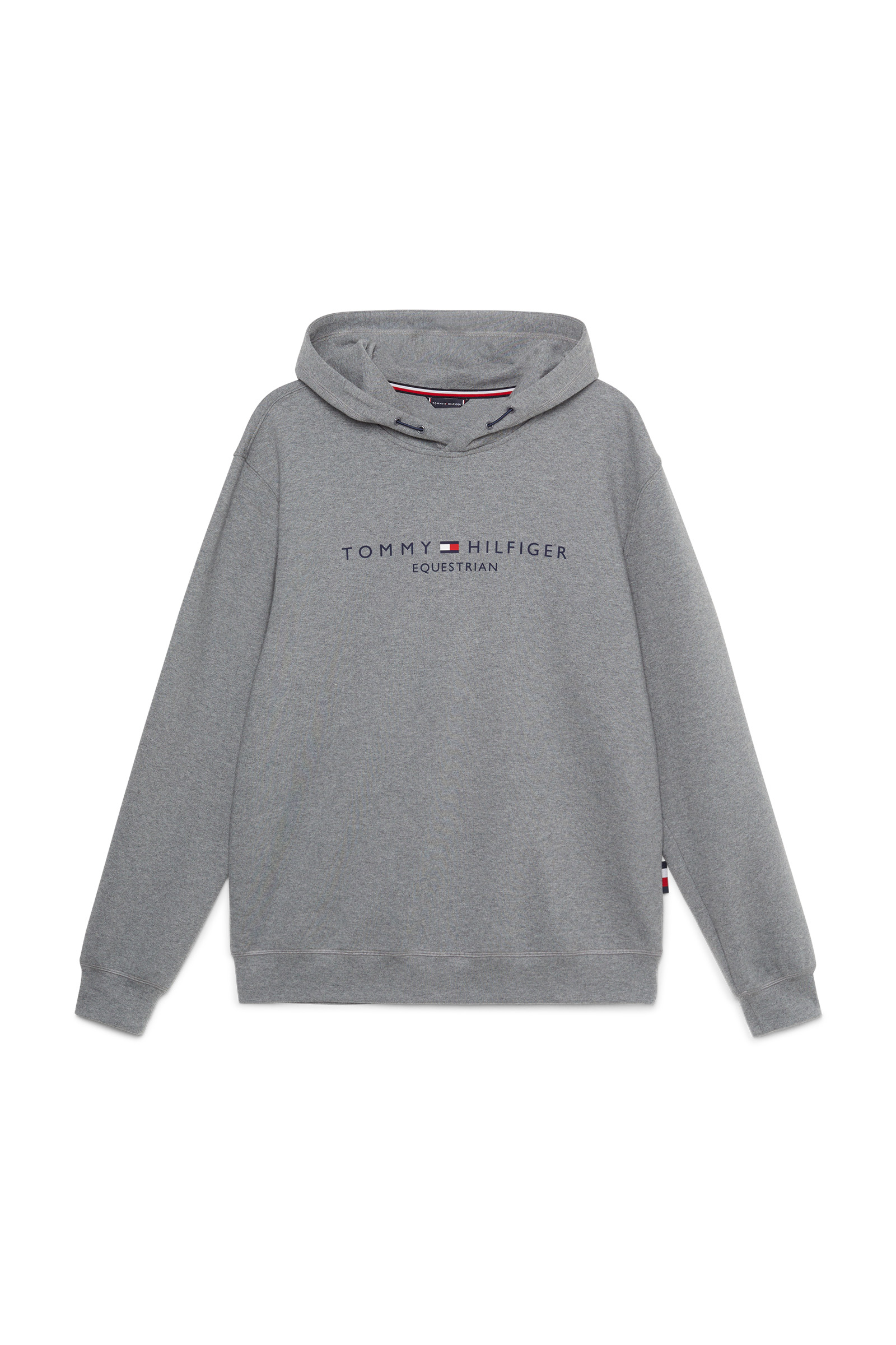 Grey Mélange Tommy Hilfiger Equestrian Williamsburg Hoodie mit Motiv