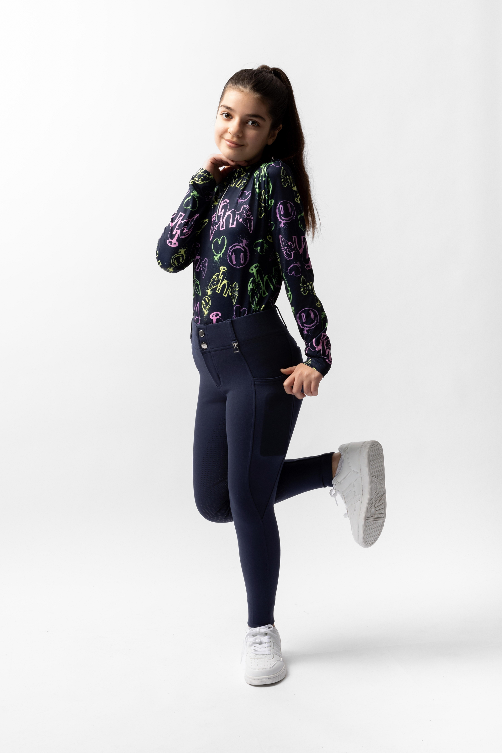 Horze Mira Kinder Vollbesatzreithose