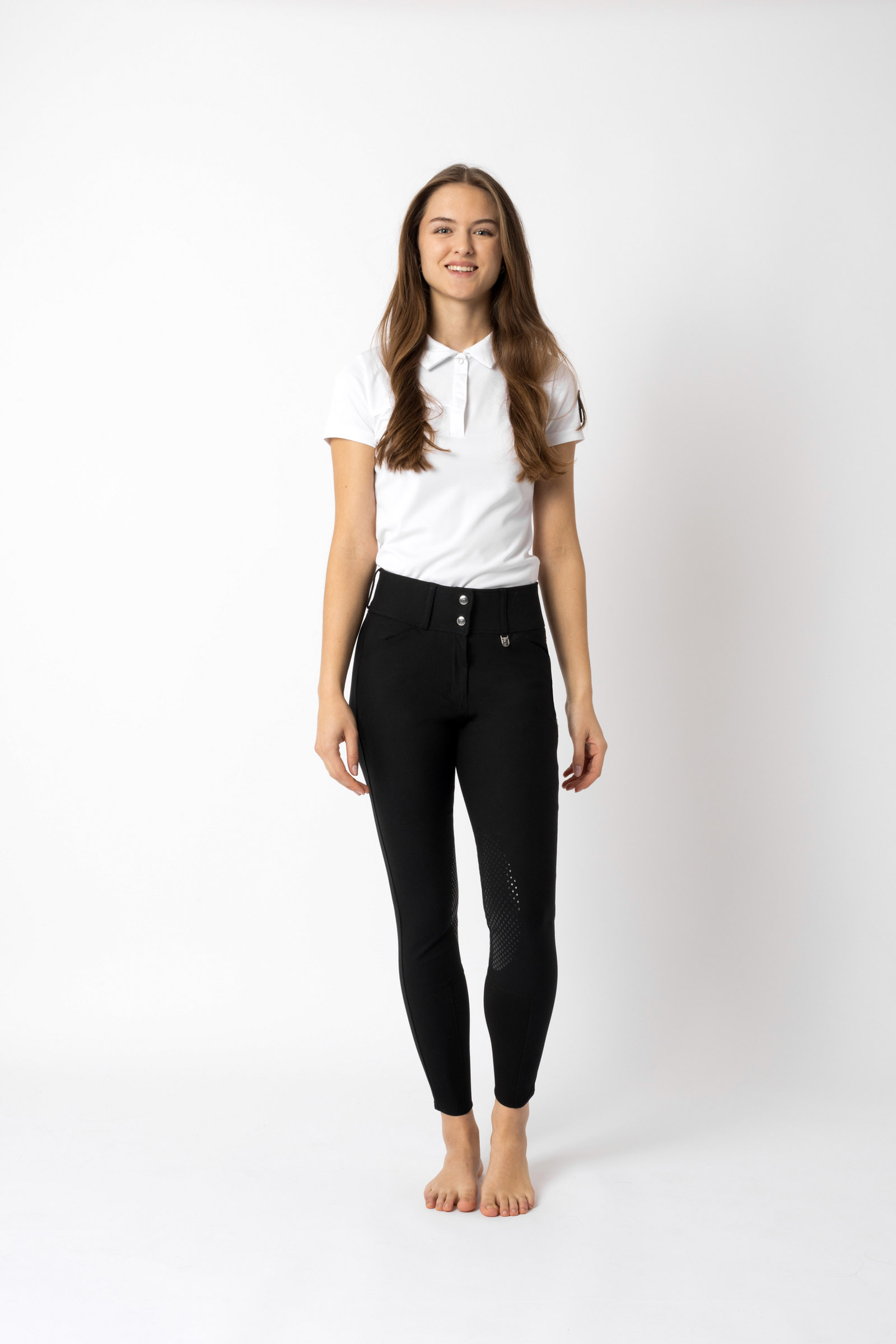 Horze Grand Prix II Damen Reithose mit Kniebesatz