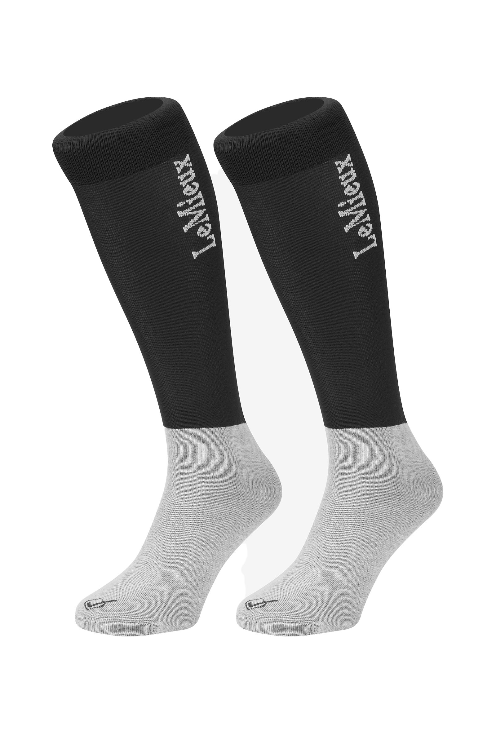 Black LeMieux Turniersocken 2er-Pack
