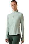 Ariat Damen SolVeil Baselayer mit 1/2 Rei&szlig;verschluss