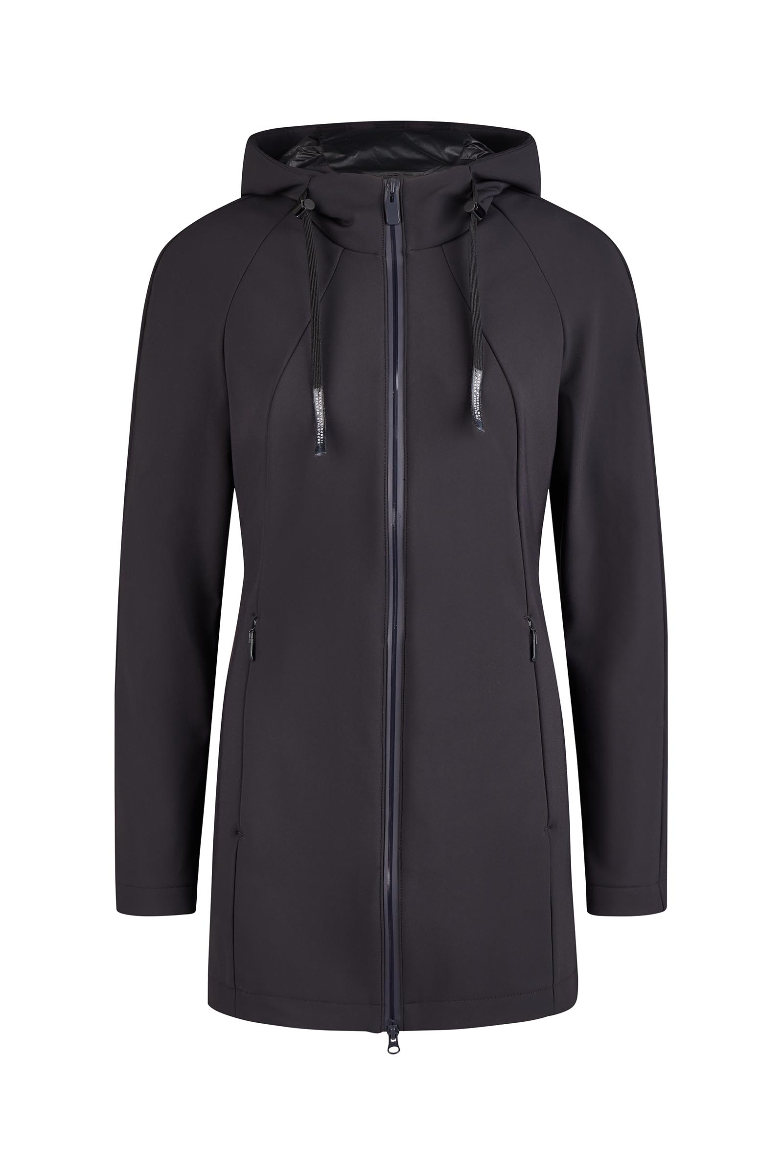 black Pikeur Athleisure Damen Softshell Mantel