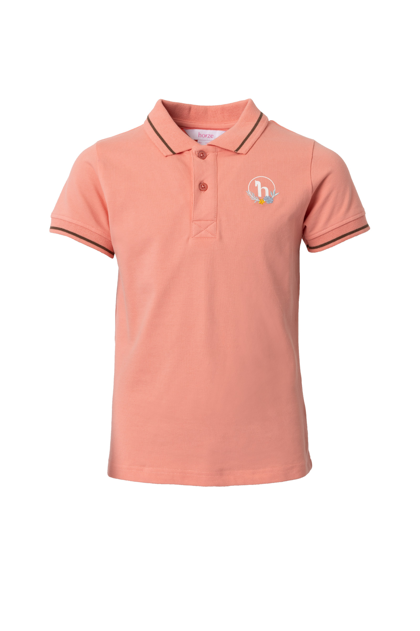 Peaches n' Cream Horze Sohra Kinder Funktions Poloshirt