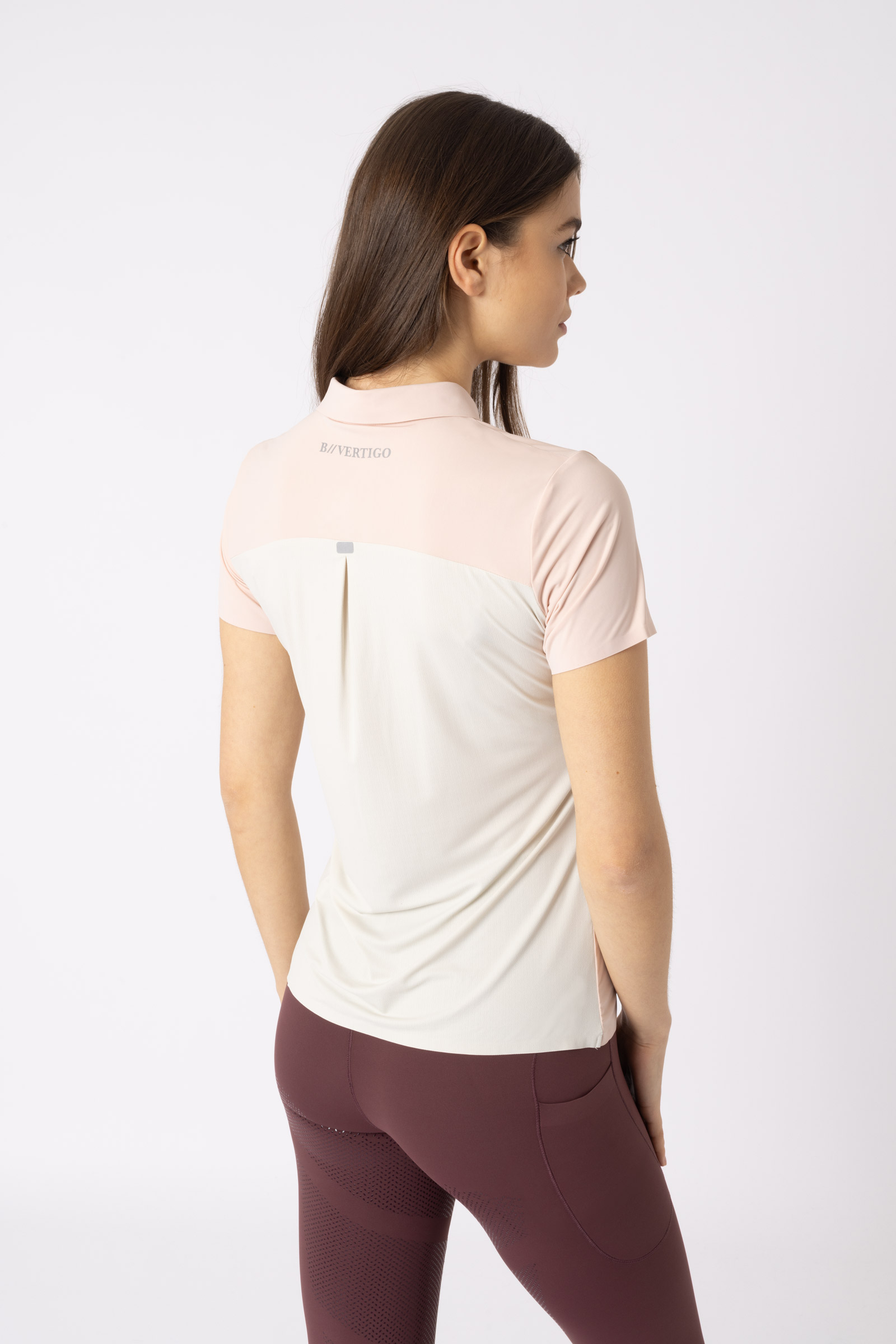 B Vertigo Daphne Nahtloses Poloshirt für Frauen