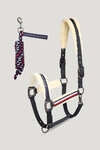 Tommy Hilfiger Equestrian Yale Set Halfter mit Kunstfell und F&uuml;hrstrick
