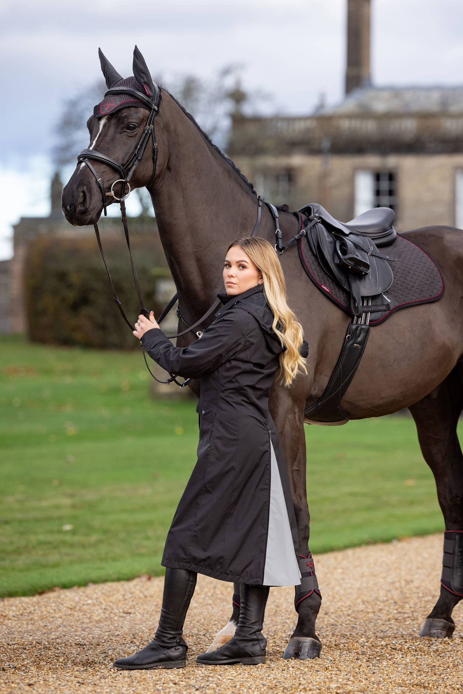LeMieux Amelie wasserdichter, leichter Reitmantel für DamenLeMieux Amelie leichter, wasserdichter Damen Reitmantel