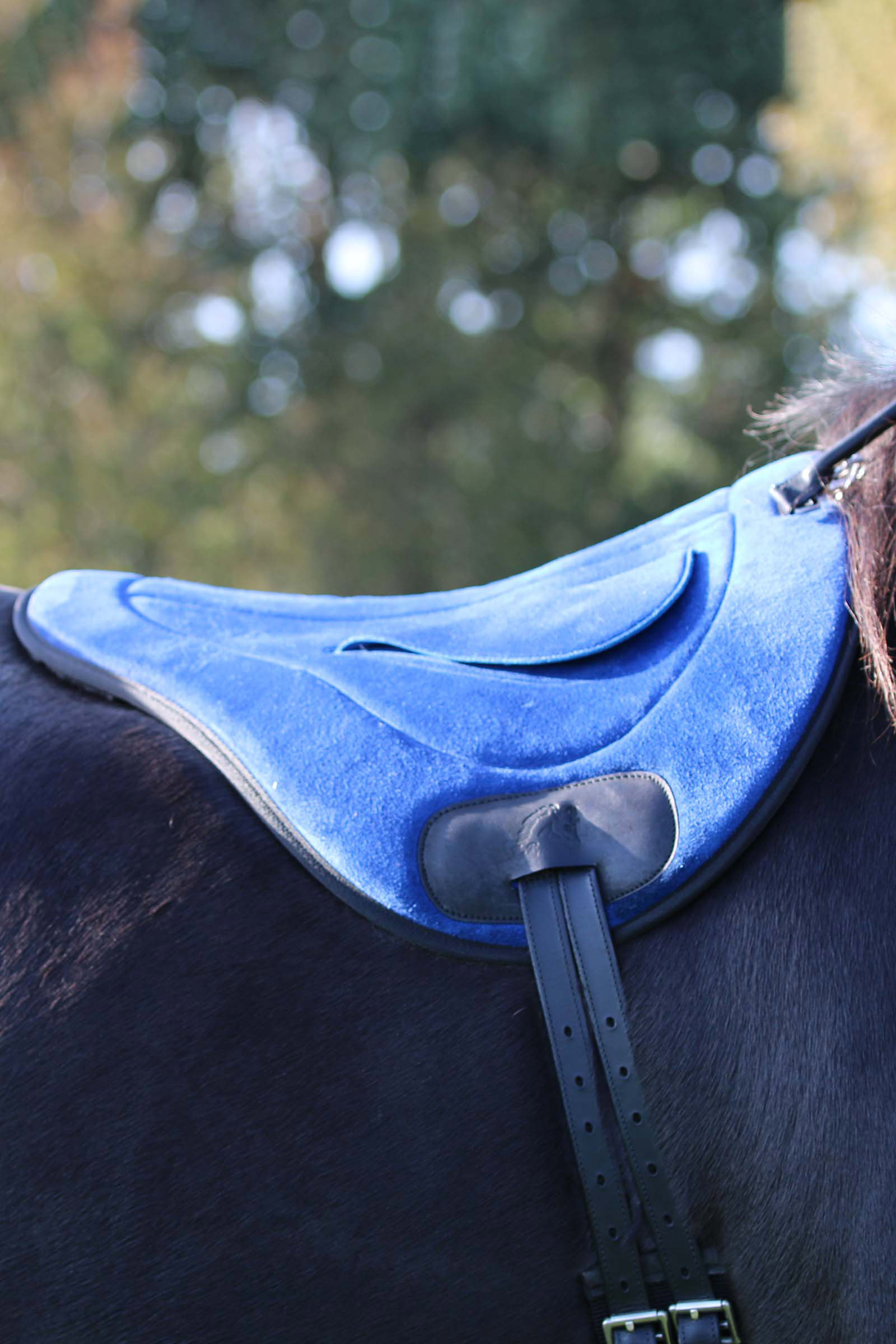 F.R.A. Freedom Riding Articles Chico Reitschabracken und Reitdecken, Nubuck Leather