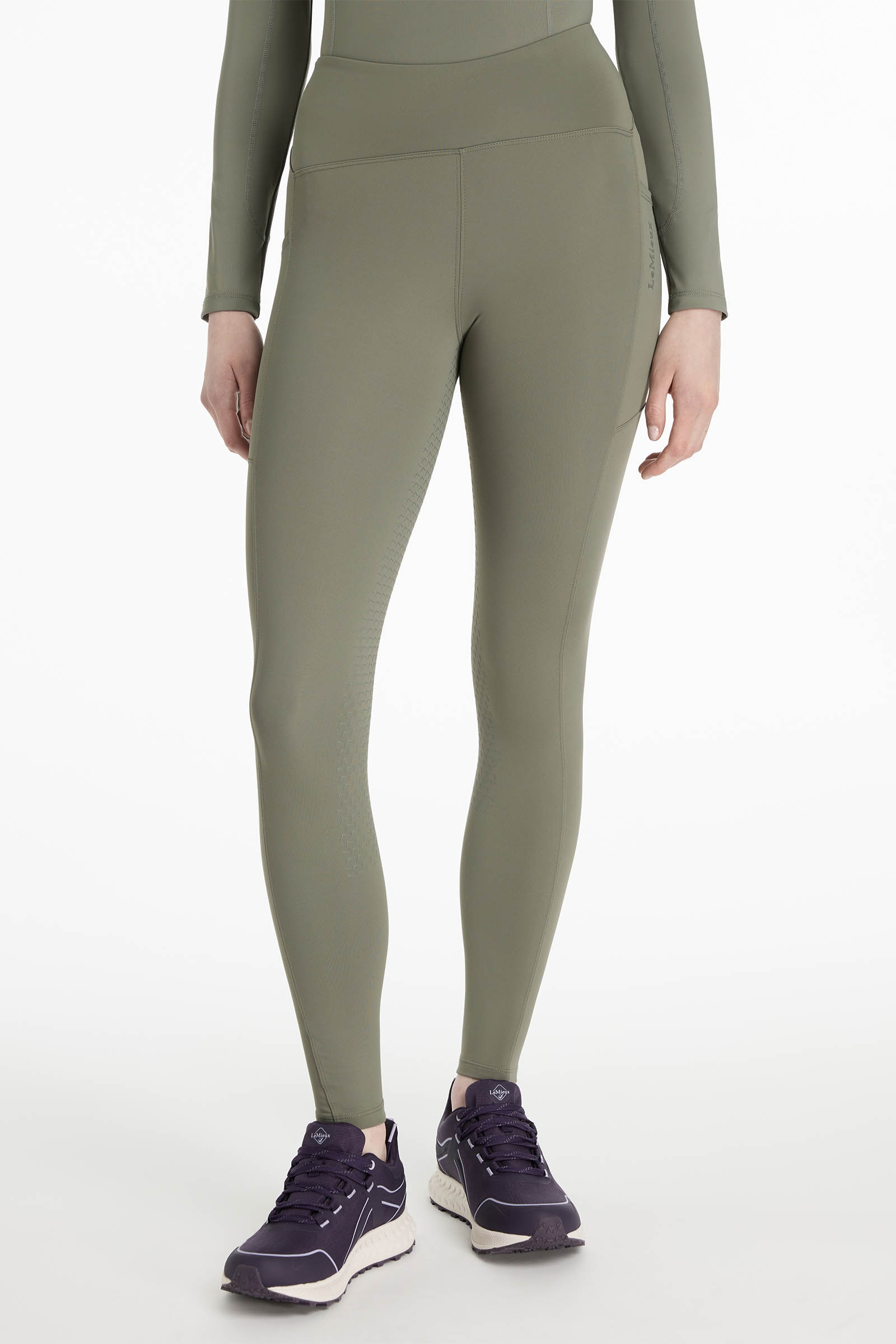 LeMieux Natalie Damenreithose mit weicher Innenseite und Vollbesatz