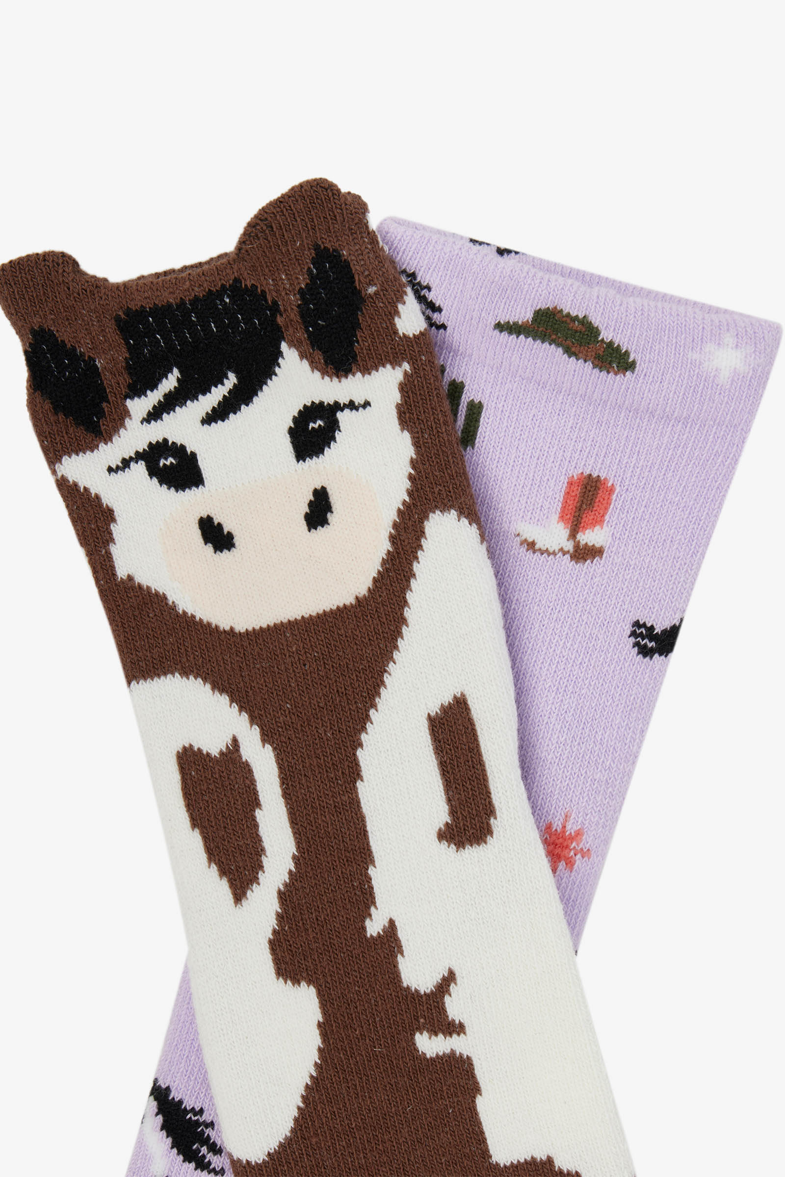 LeMieux Kinder Charakter Socken, 2er Pack