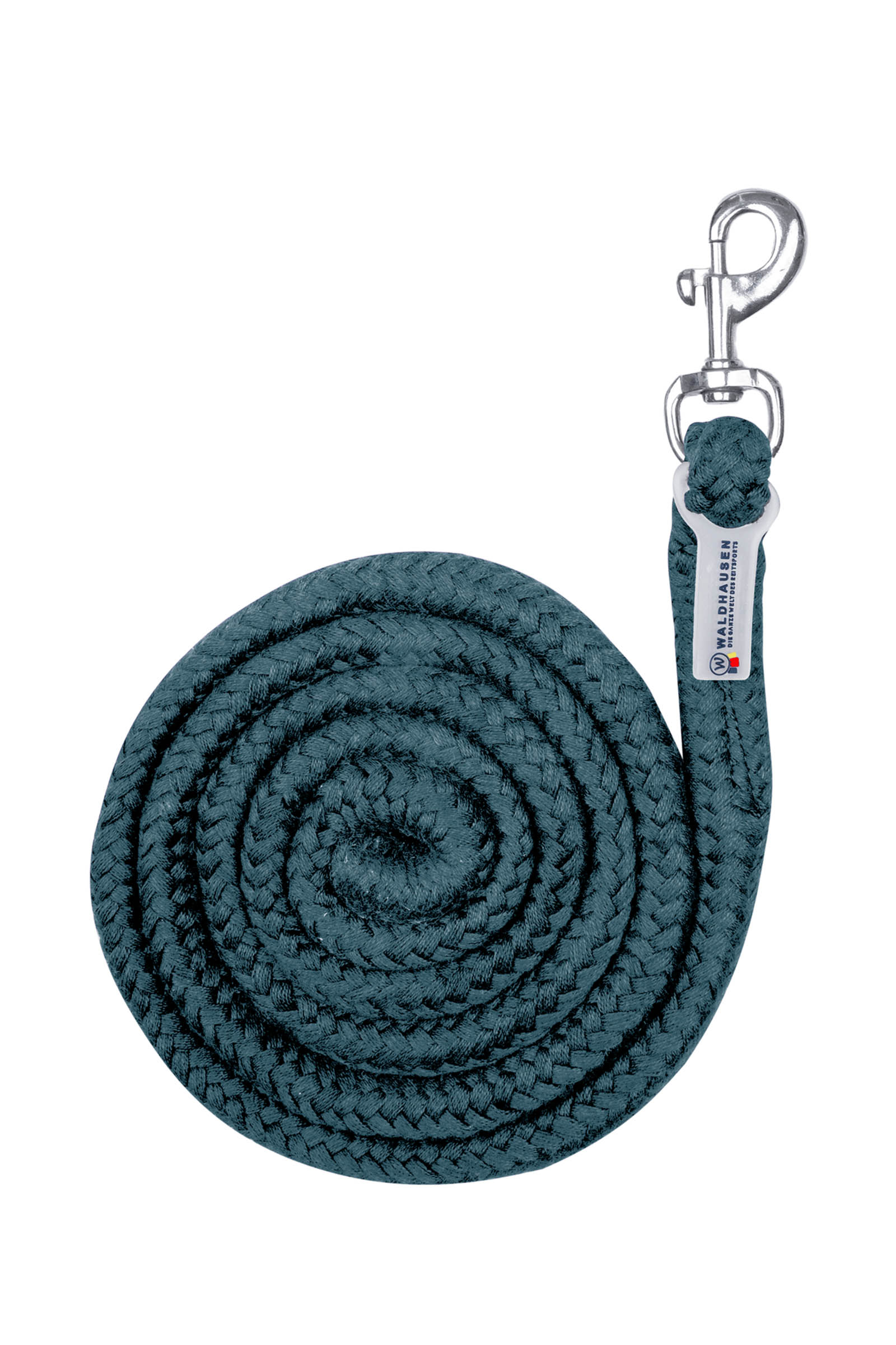 Petrol Blue Waldhausen Economic Führtstrick mit Karabiner
