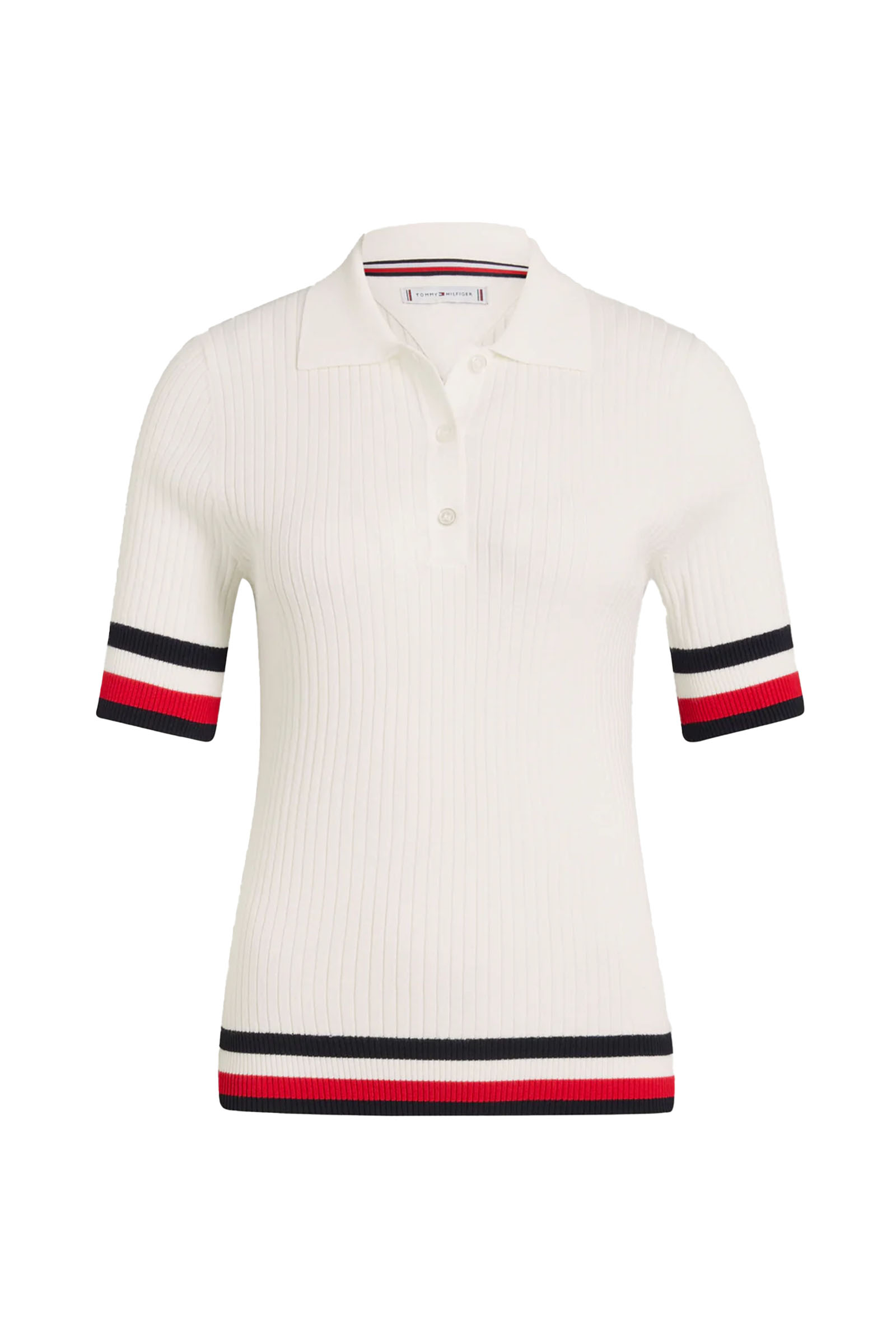 ECRU Tommy Hilfiger Equestrian Lenox Sweater Polo