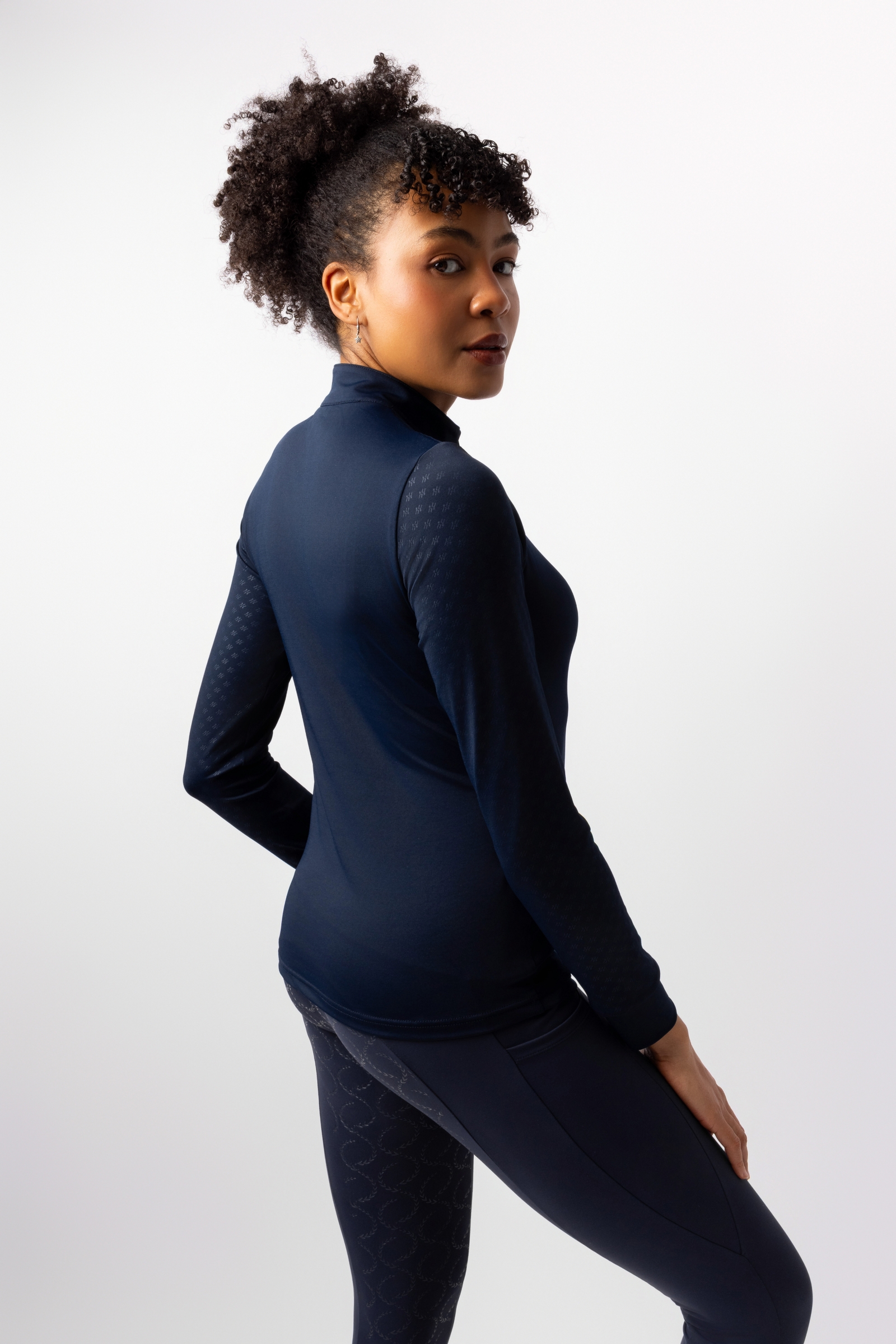 Horze Jocelyn Damen Trainingsshirt mit langen &Auml;rmeln