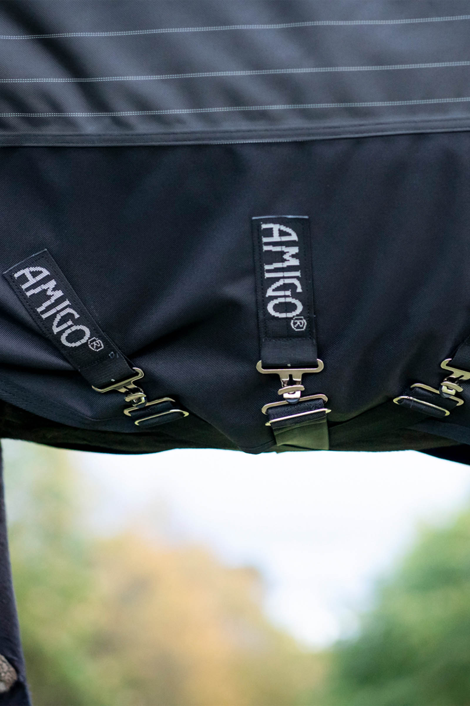 Horseware Amigo 1200D FieldSafe Reflectech Plus Outdoordecke, 250 g