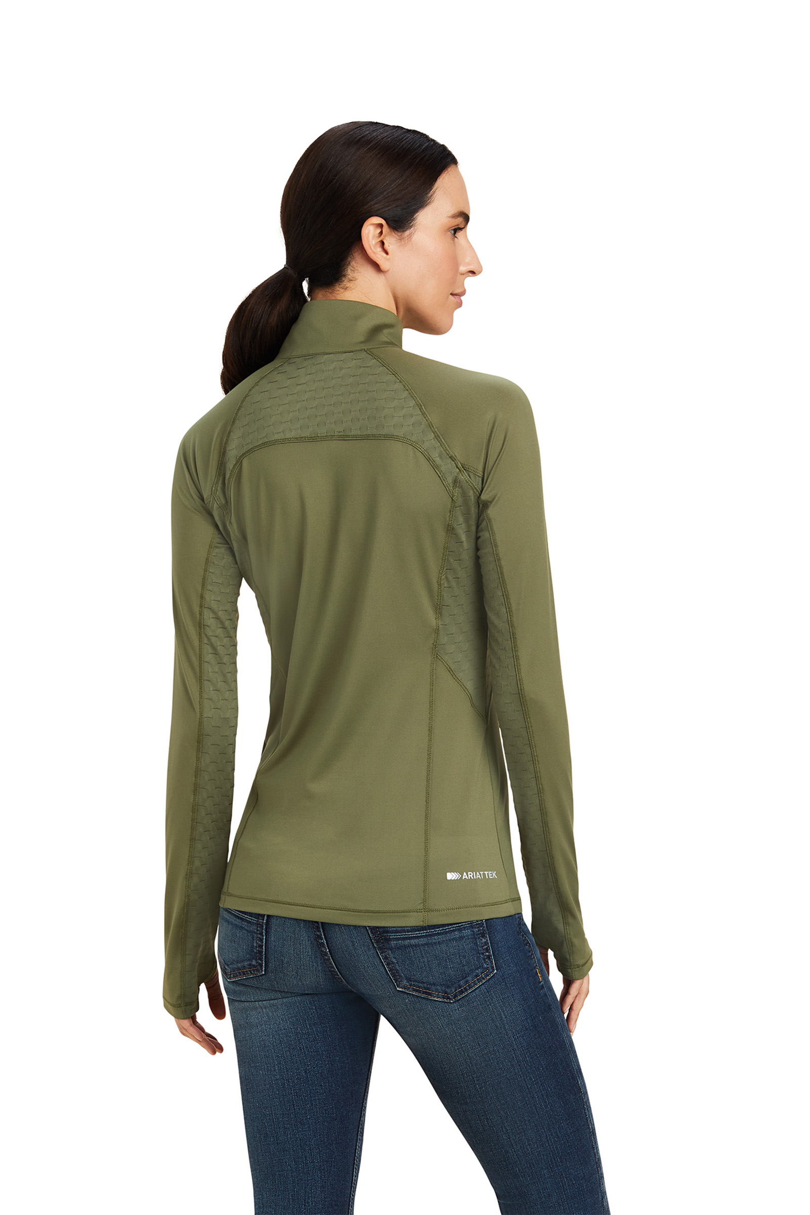 Ariat Lowell 2.0 Damen 1/4 Zip Longsleeve Shirt