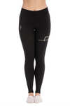 AA Platinum Damen Reitleggings mit Kniebesatz