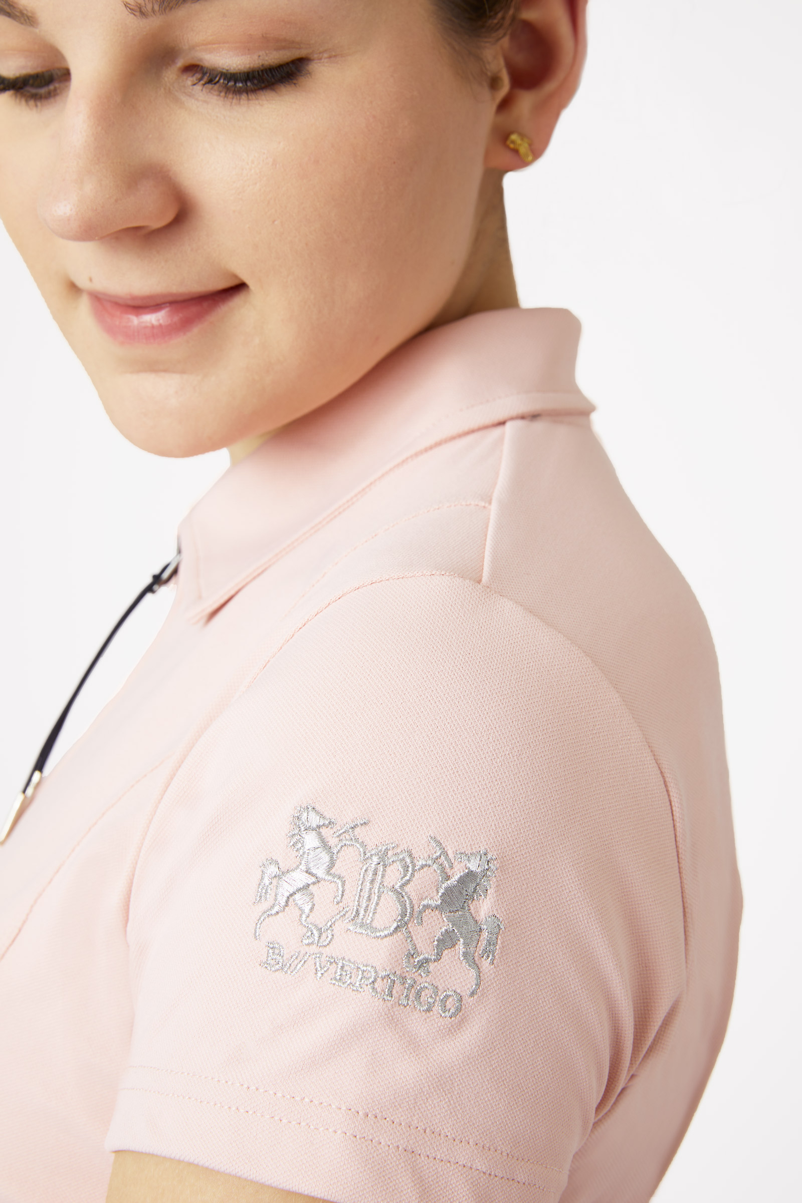 B Vertigo Claudine Damen Kurzarm-Poloshirt